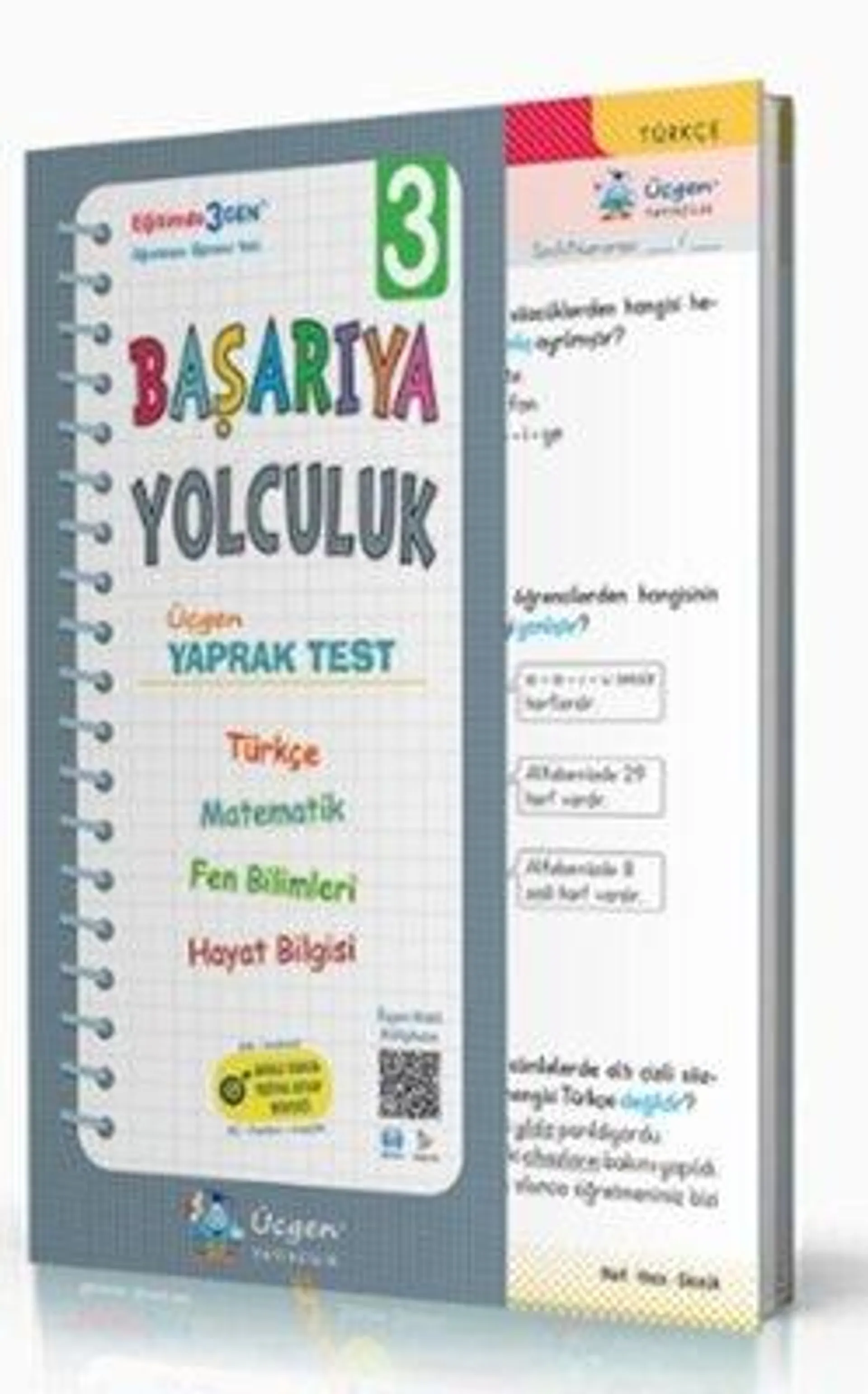 3.Sınıf Başarıya Yolculuk Yaprak Test