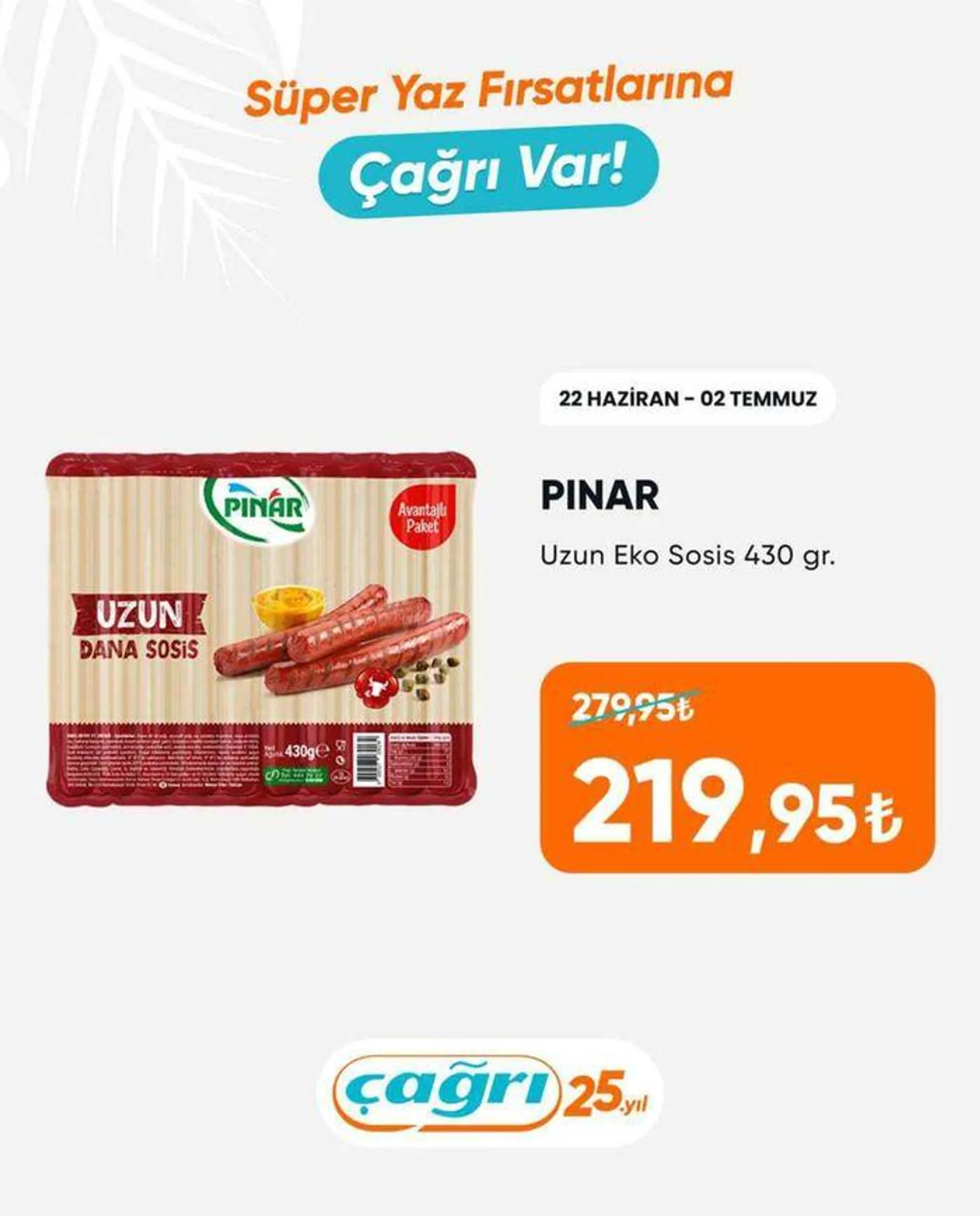 Çağrı Market Pinar katalog - 1
