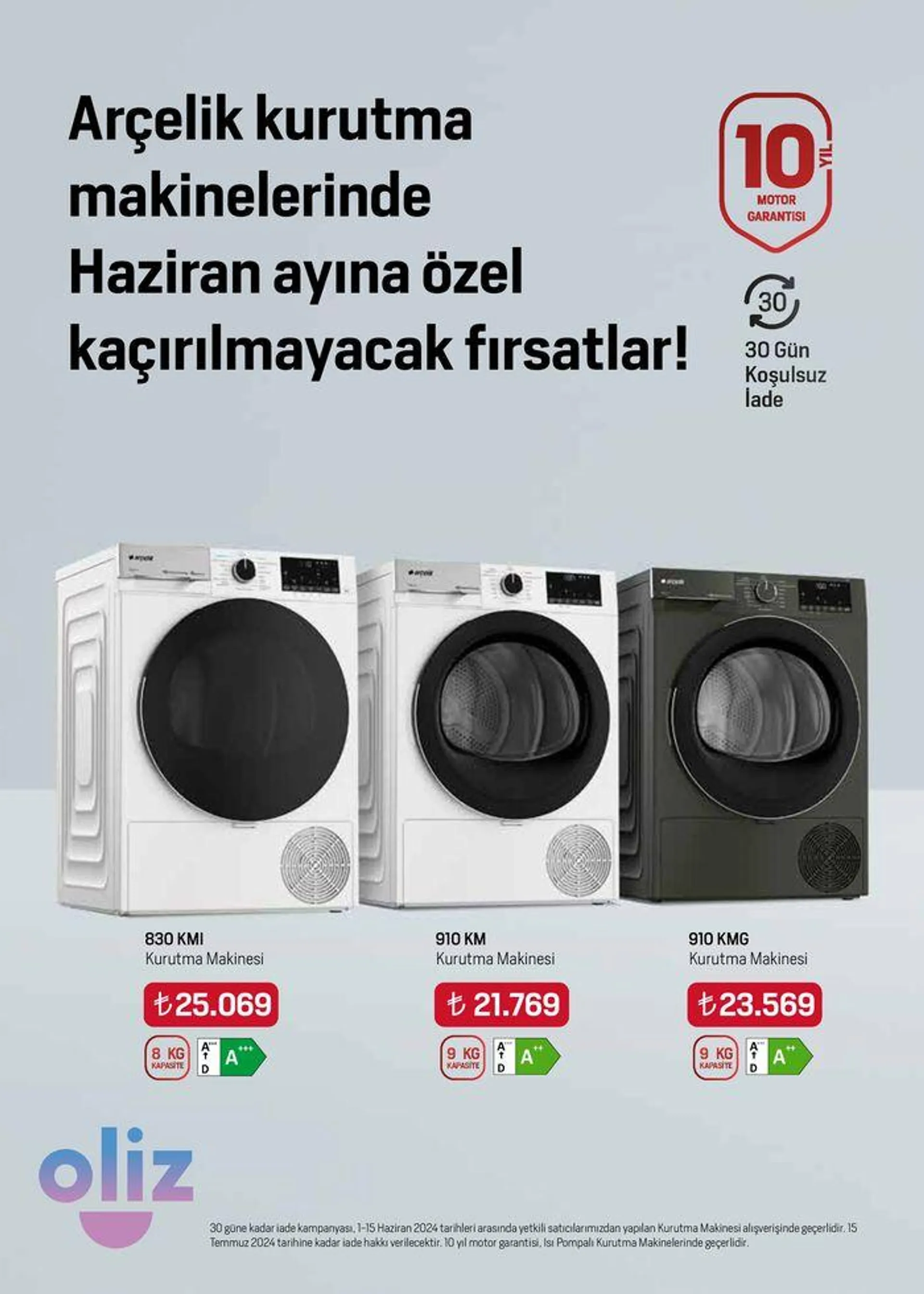 Katalog Arçelik Genel Kataloğu 5 Haziran - 19 Haziran 2024 - aktüel Sayfa 18