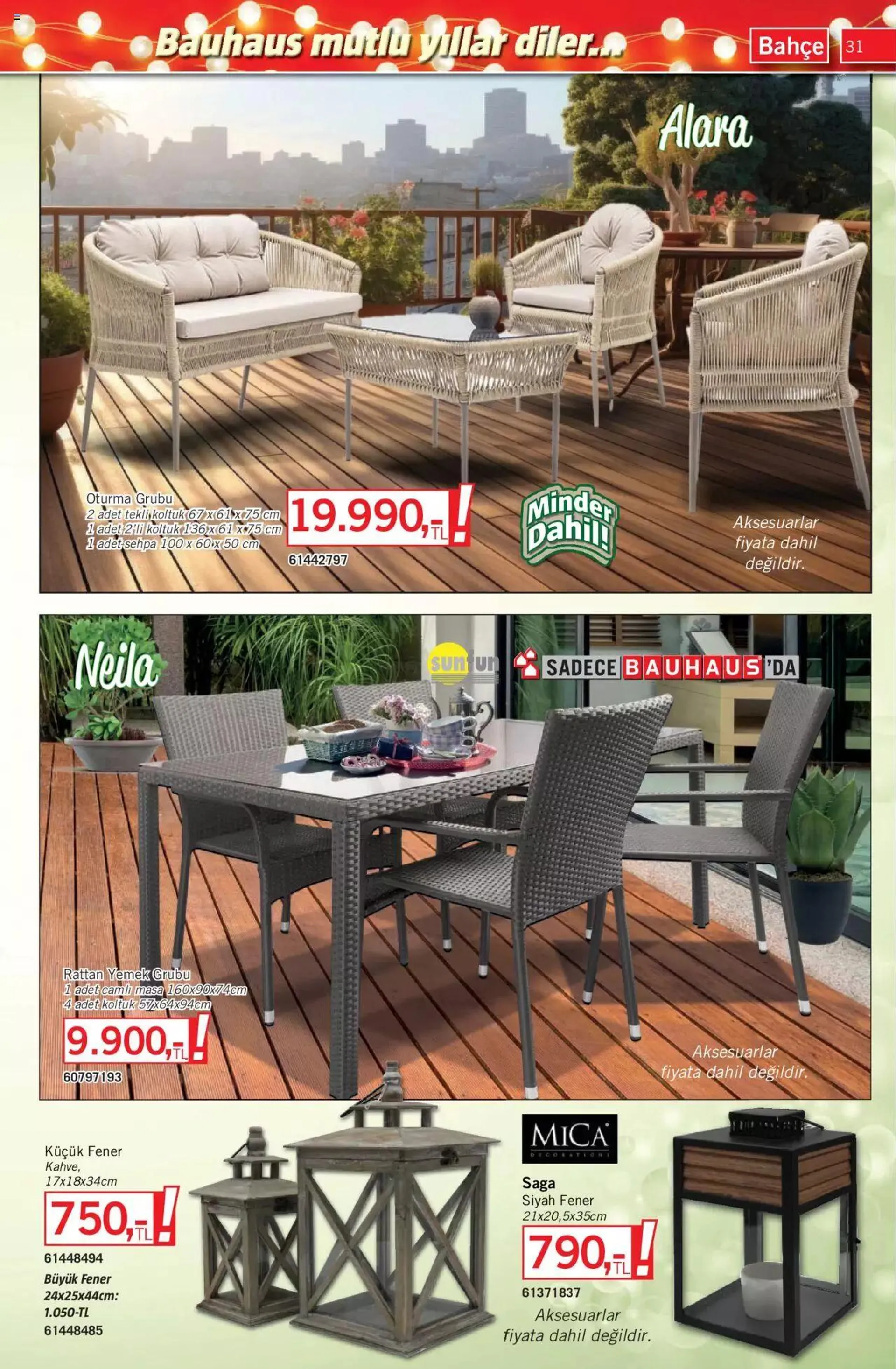 Katalog Bauhaus Katalog 2 Aralık - 5 Ocak 2024 - aktüel Sayfa 31