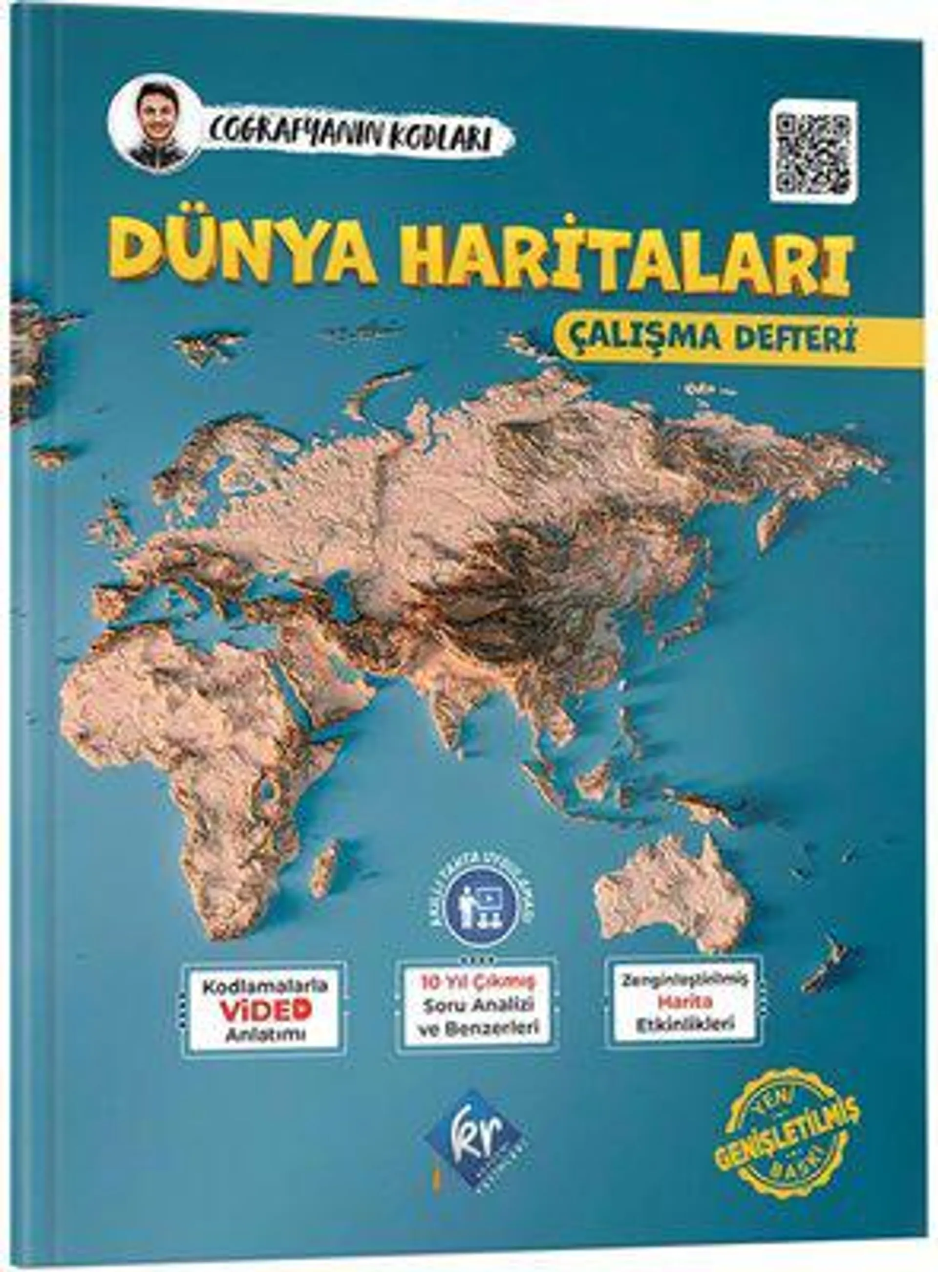 Coğrafyanın Kodları Dünya Haritaları Çalışma Defteri