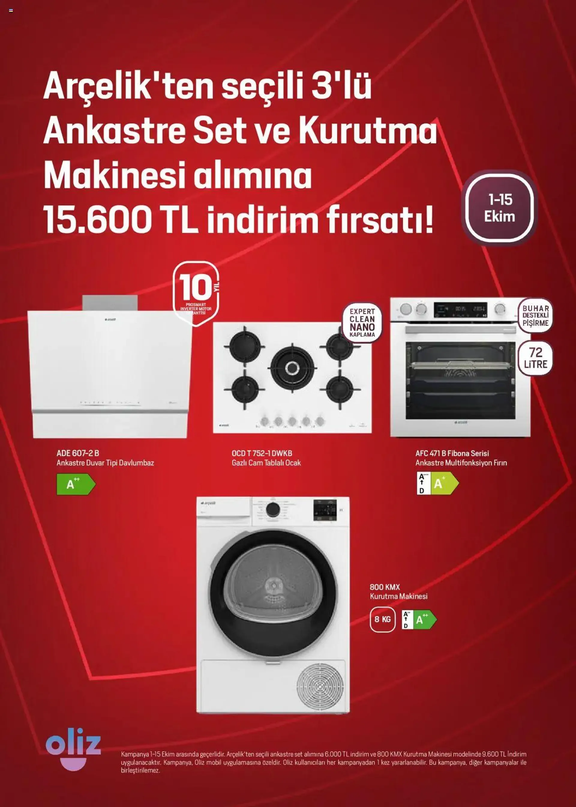 Katalog Arçelik Katalog 1 Ekim - 15 Ekim 2024 - aktüel Sayfa 2