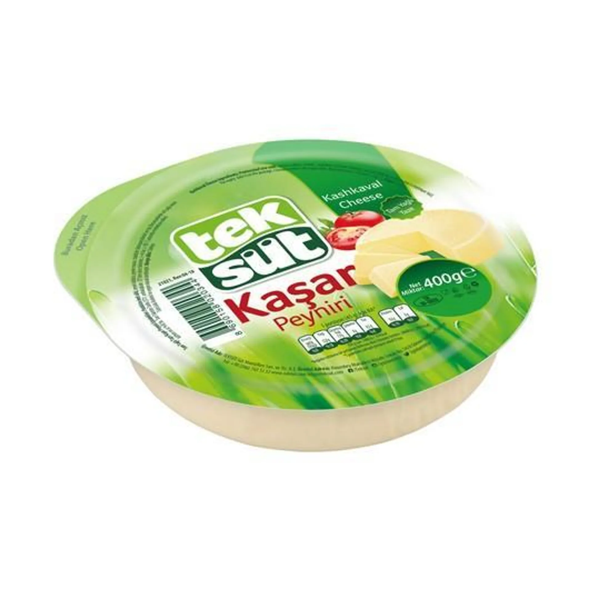 Teksüt Kaşar Peynir 400 gr