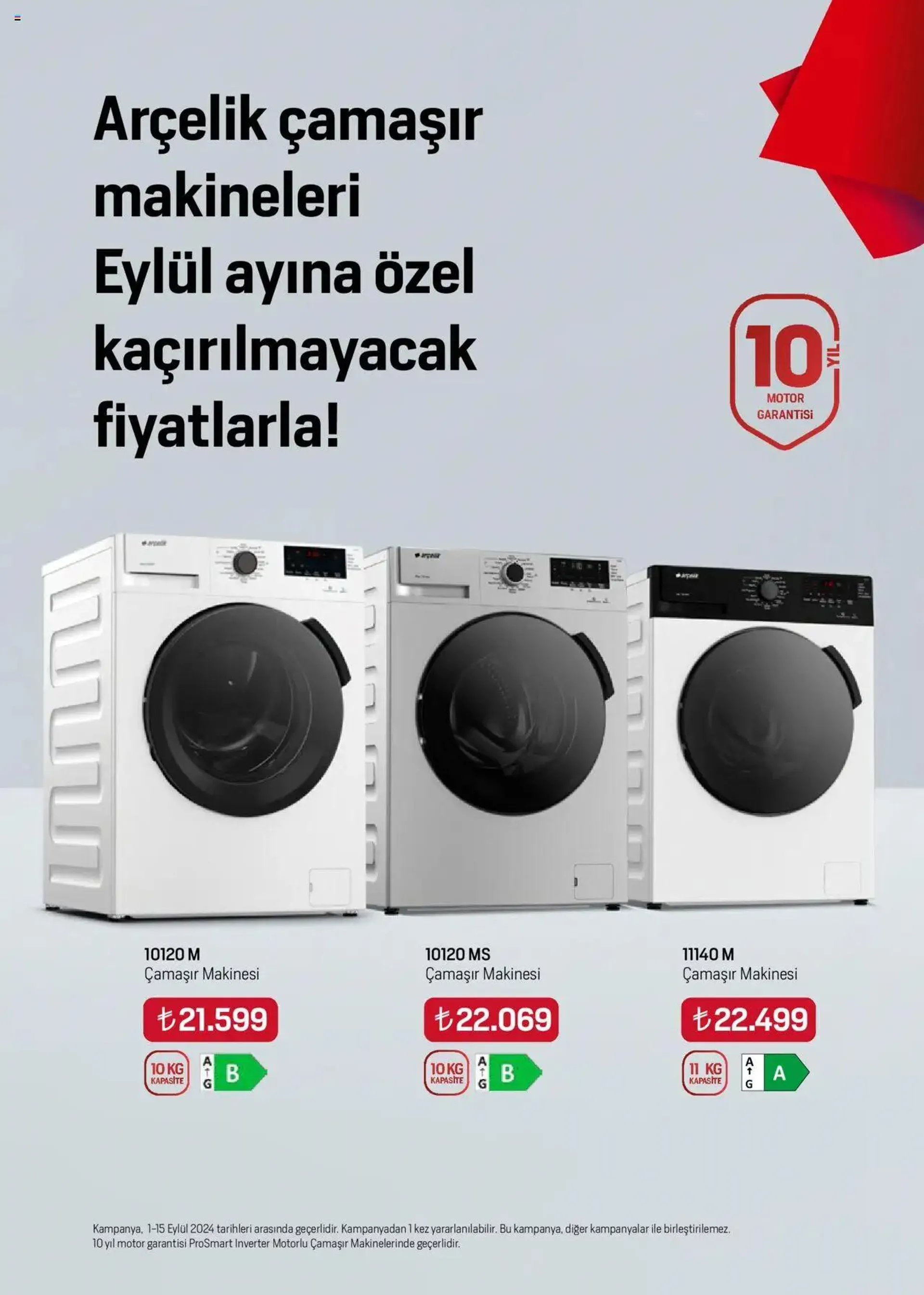 Katalog Arçelik Katalog 1 Eylül - 30 Eylül 2024 - aktüel Sayfa 21