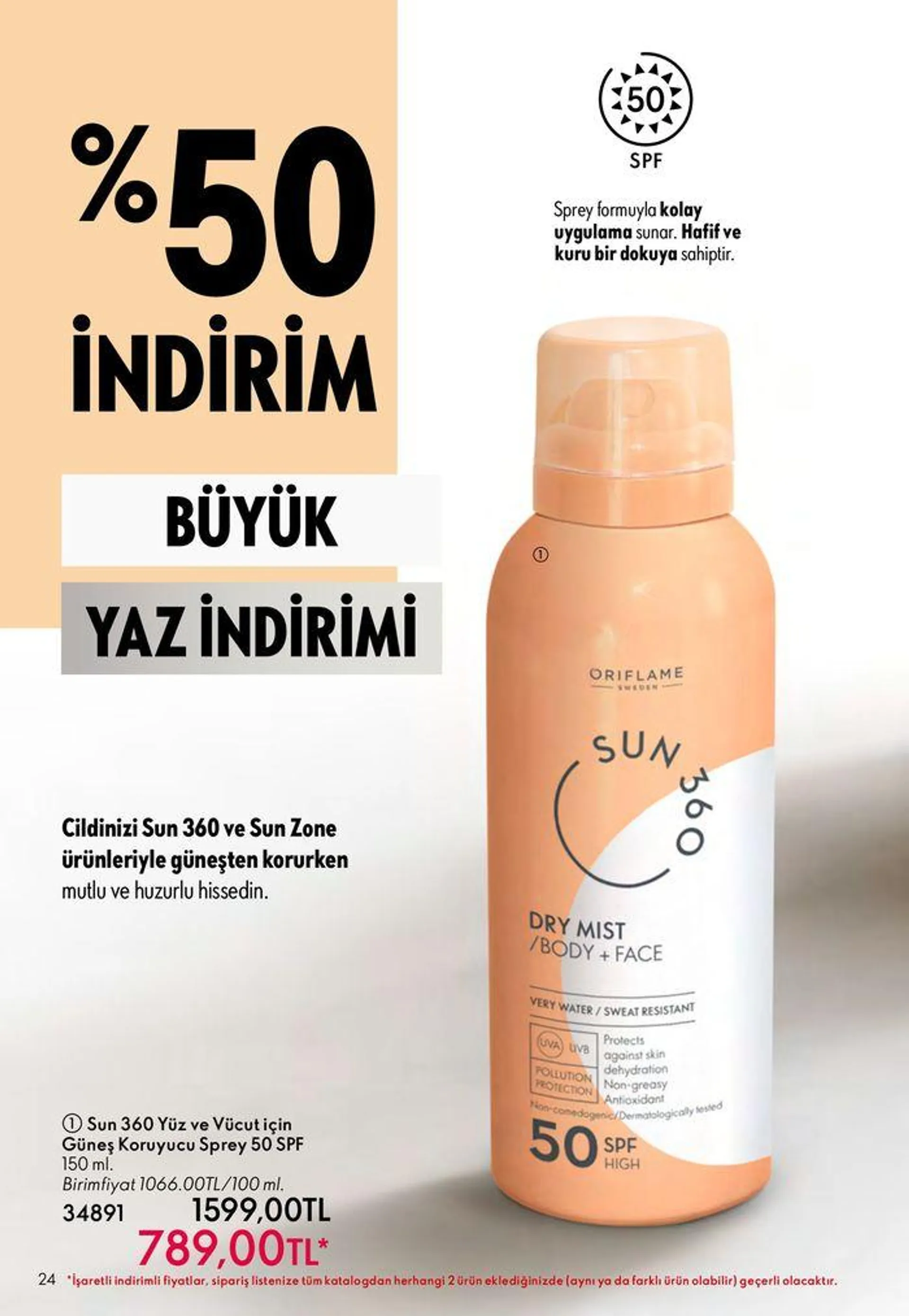 Katalog Oriflame katalog 1 Ağustos - 15 Ağustos 2024 - aktüel Sayfa 24