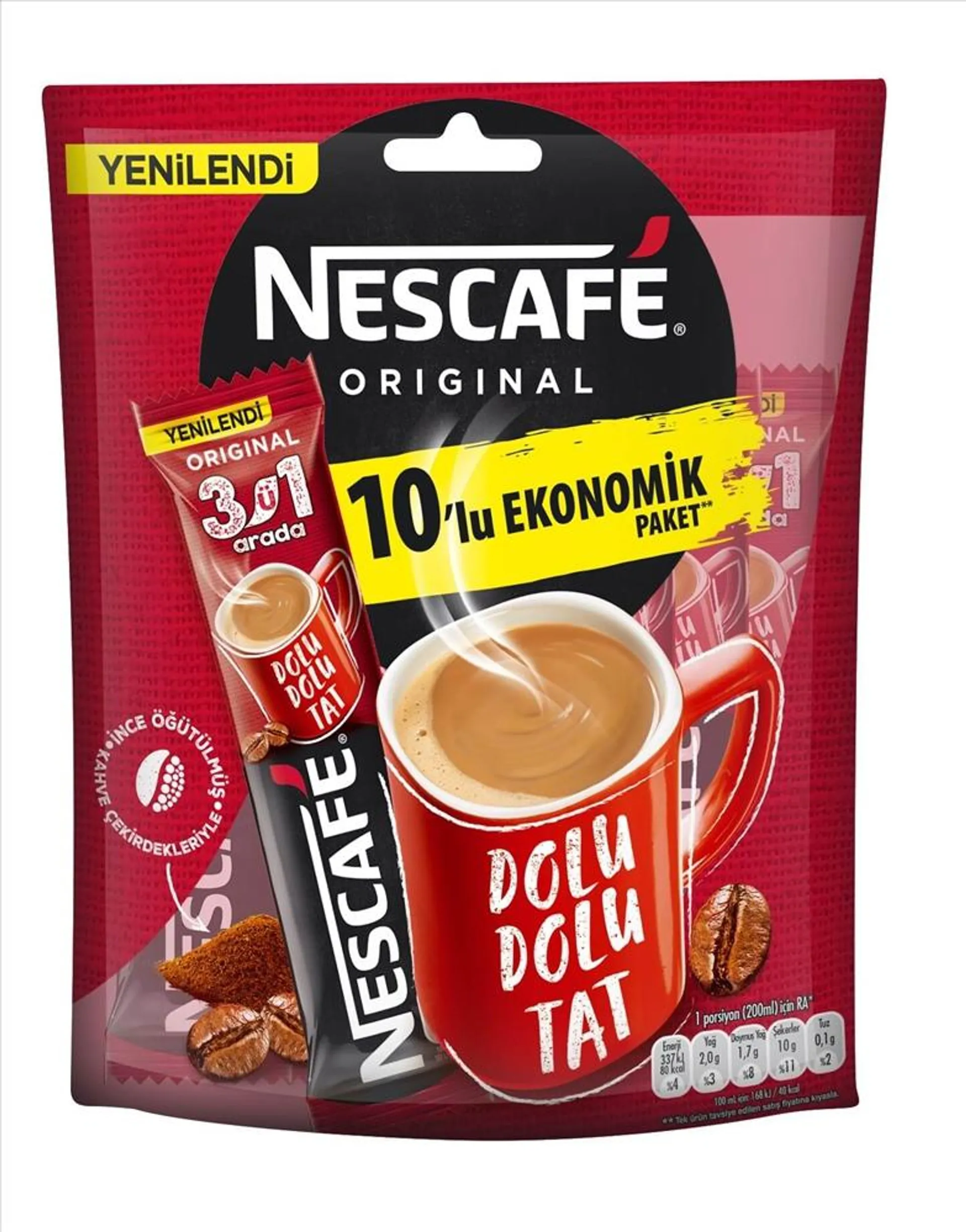 Nescafe 3ü1 Arada 10x17,5 g