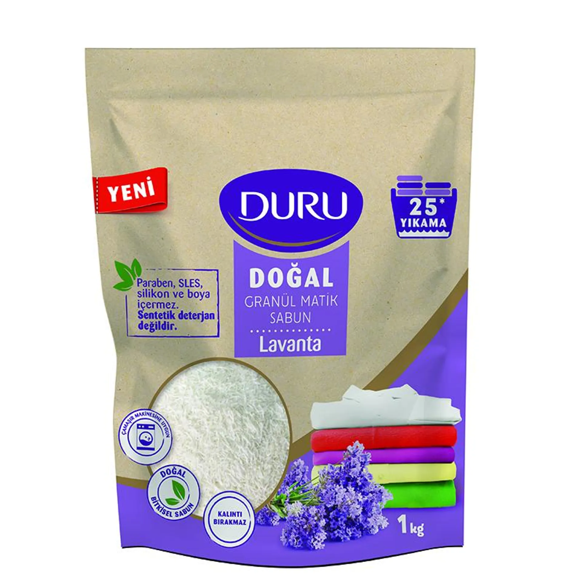 Duru Granül Sabun Lavanta 1000 Gr