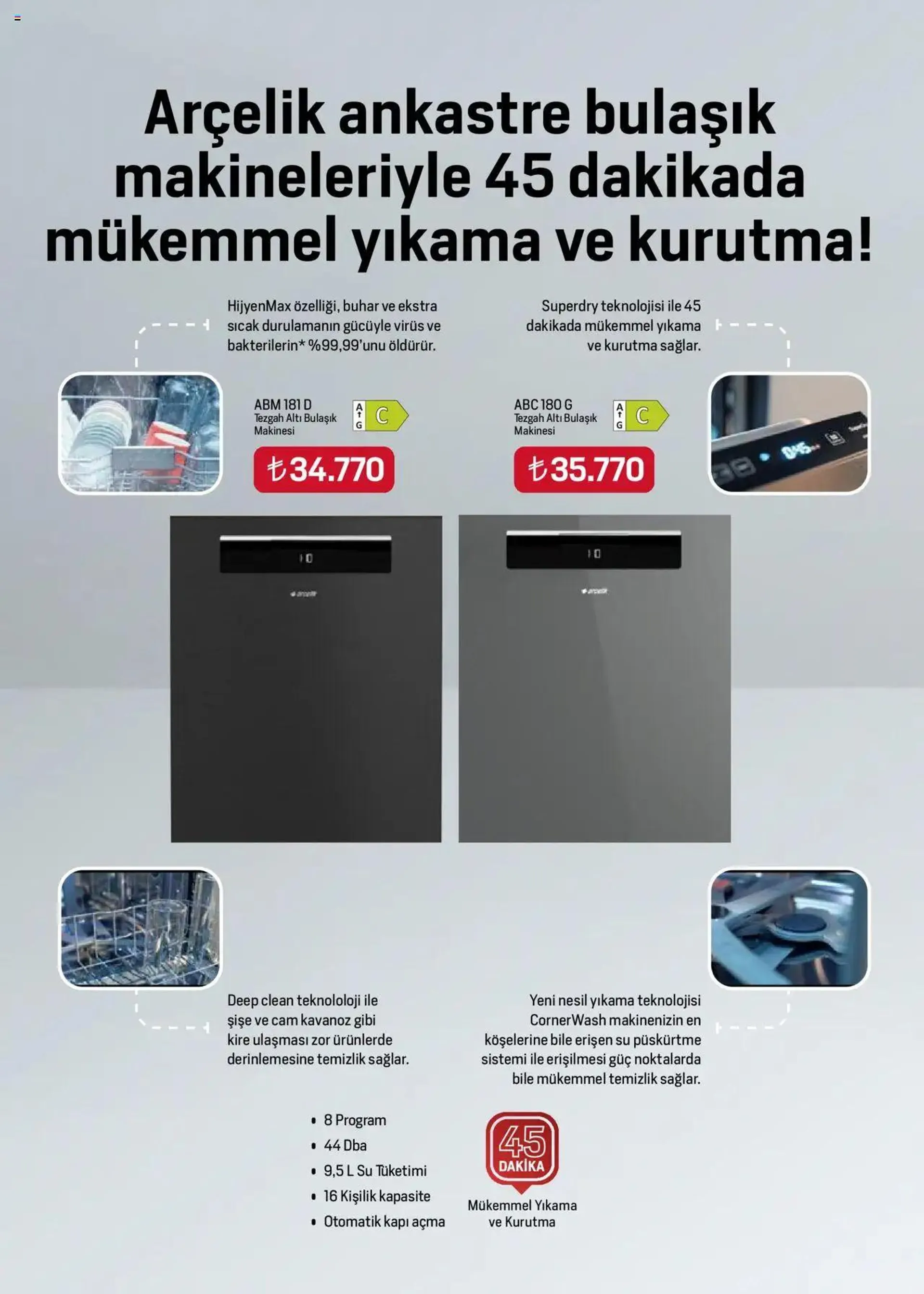 Katalog Arçelik Katalog 1 Ekim - 15 Ekim 2024 - aktüel Sayfa 53