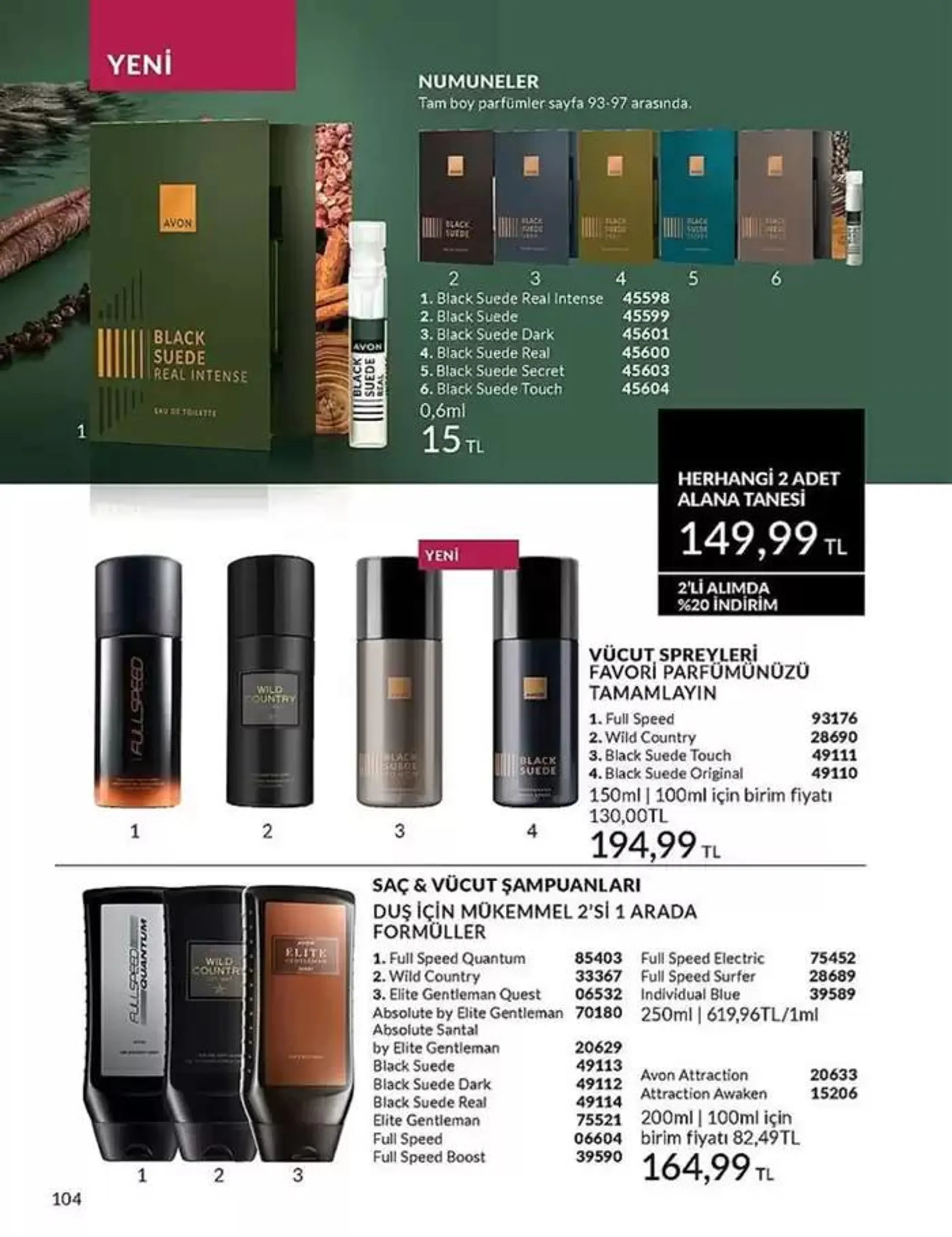 Katalog AVON Ekim 2024 Brosur 1 Ekim - 31 Ekim 2024 - aktüel Sayfa 104