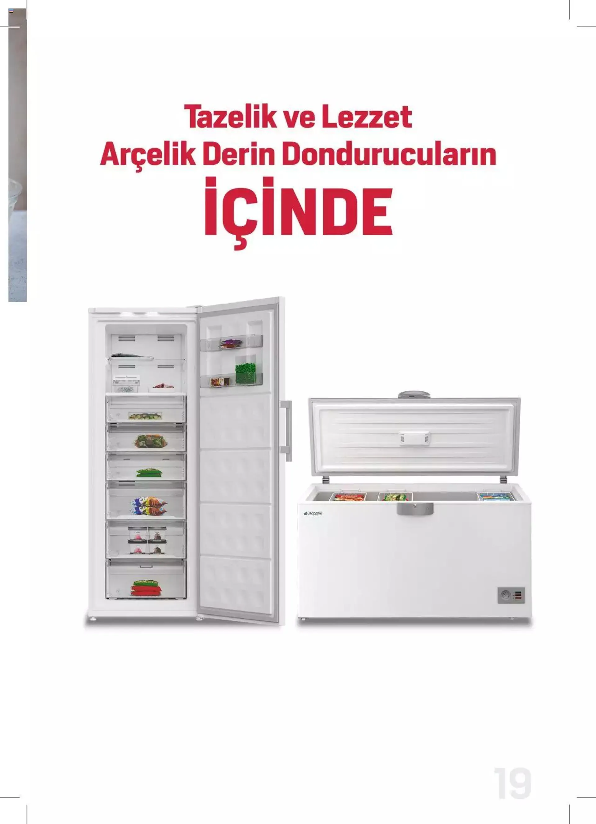 Arçelik Katalog - Dondurucu Kullanımında Püf Noktaları - 18