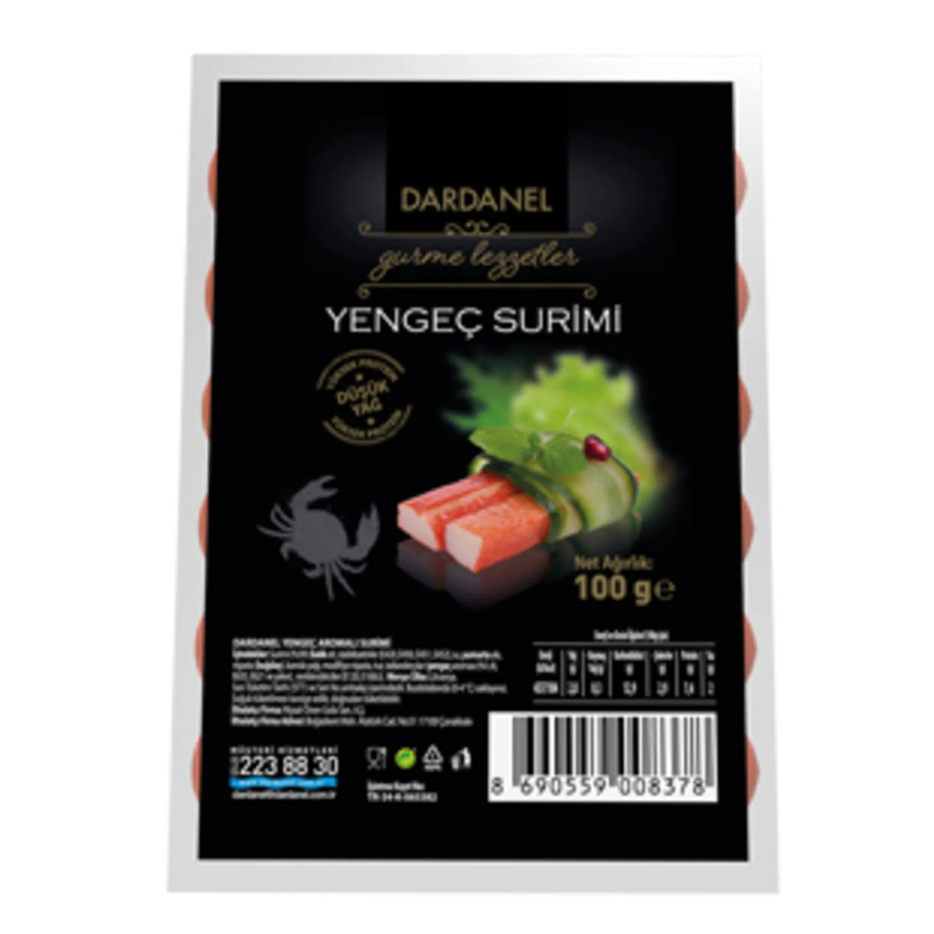 Dardanel Yengeç Surimi 100 G