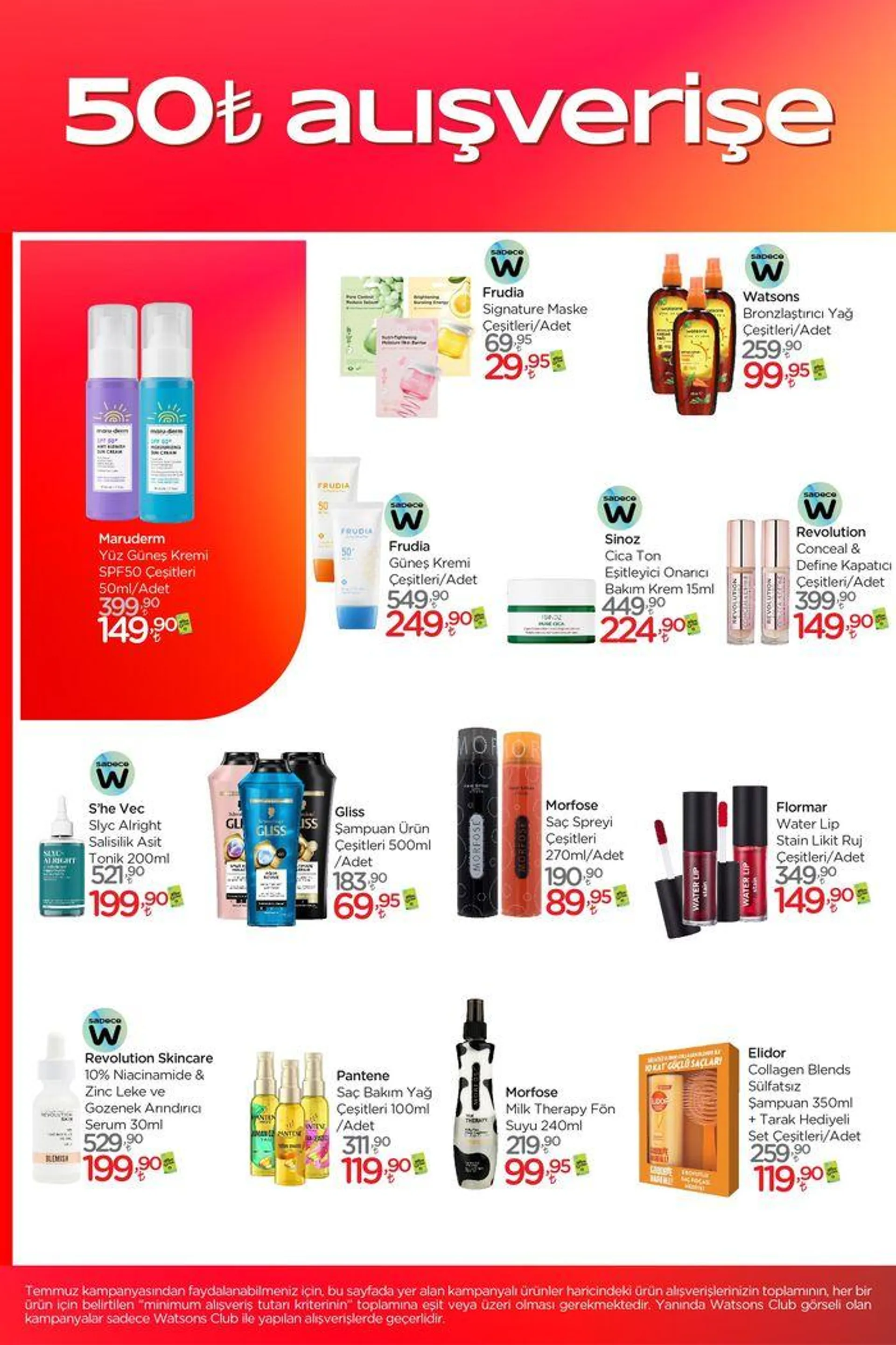 Katalog Watsons - Watsons Temmuz Kataloğu 2024 3 Temmuz - 17 Temmuz 2024 - aktüel Sayfa 2