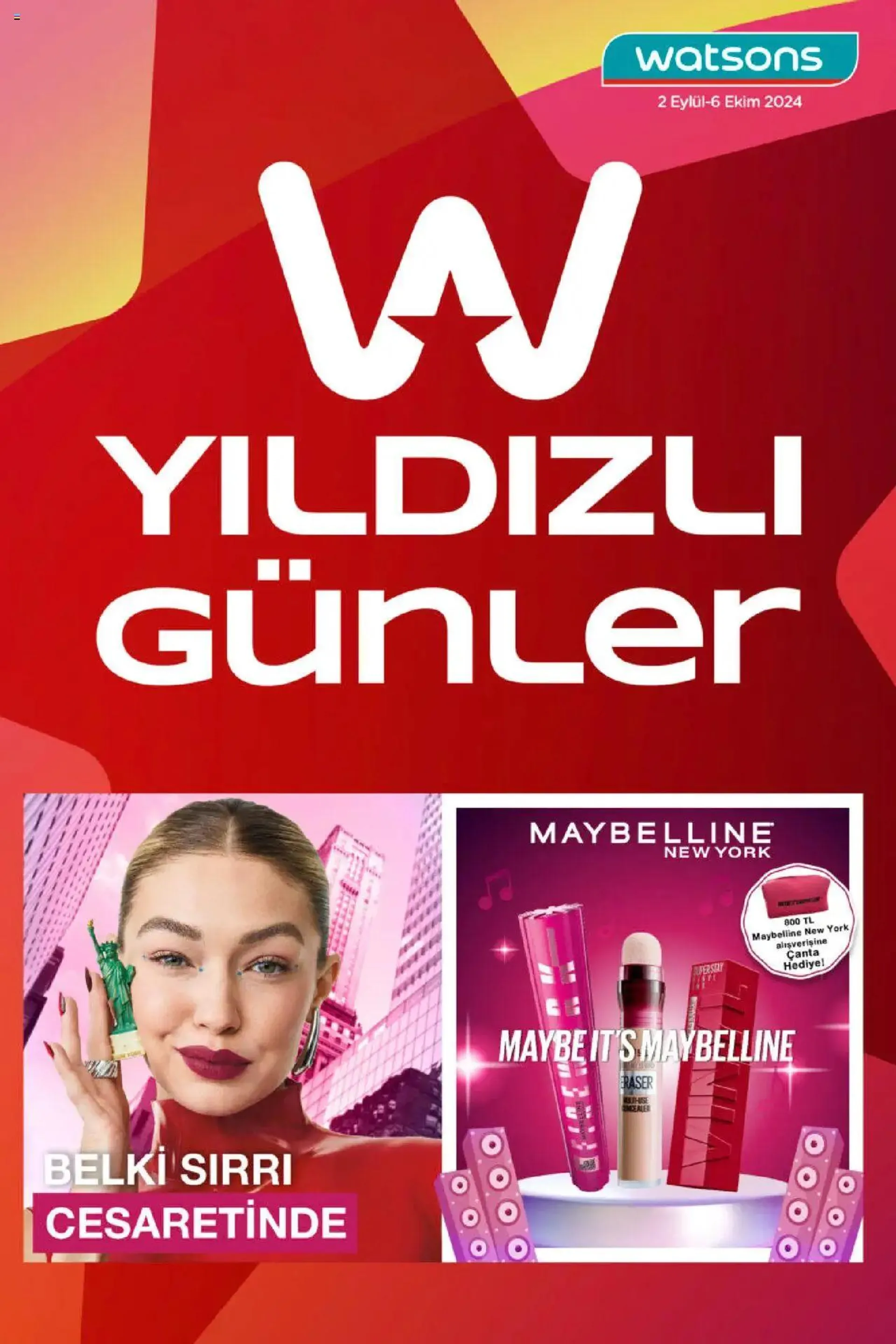 Katalog Watsons Katalog 2 Eylül - 6 Ekim 2024 - aktüel Sayfa 1