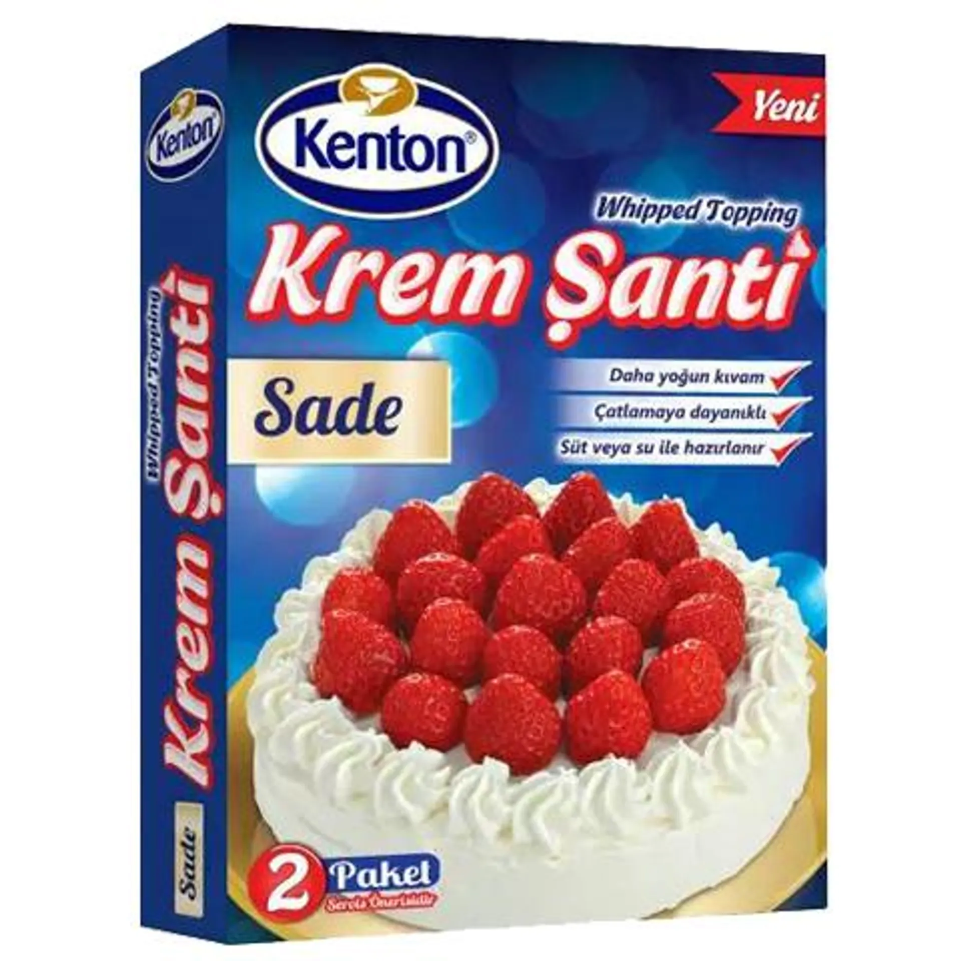 Kenton Krem Şanti Sade 150 Gr