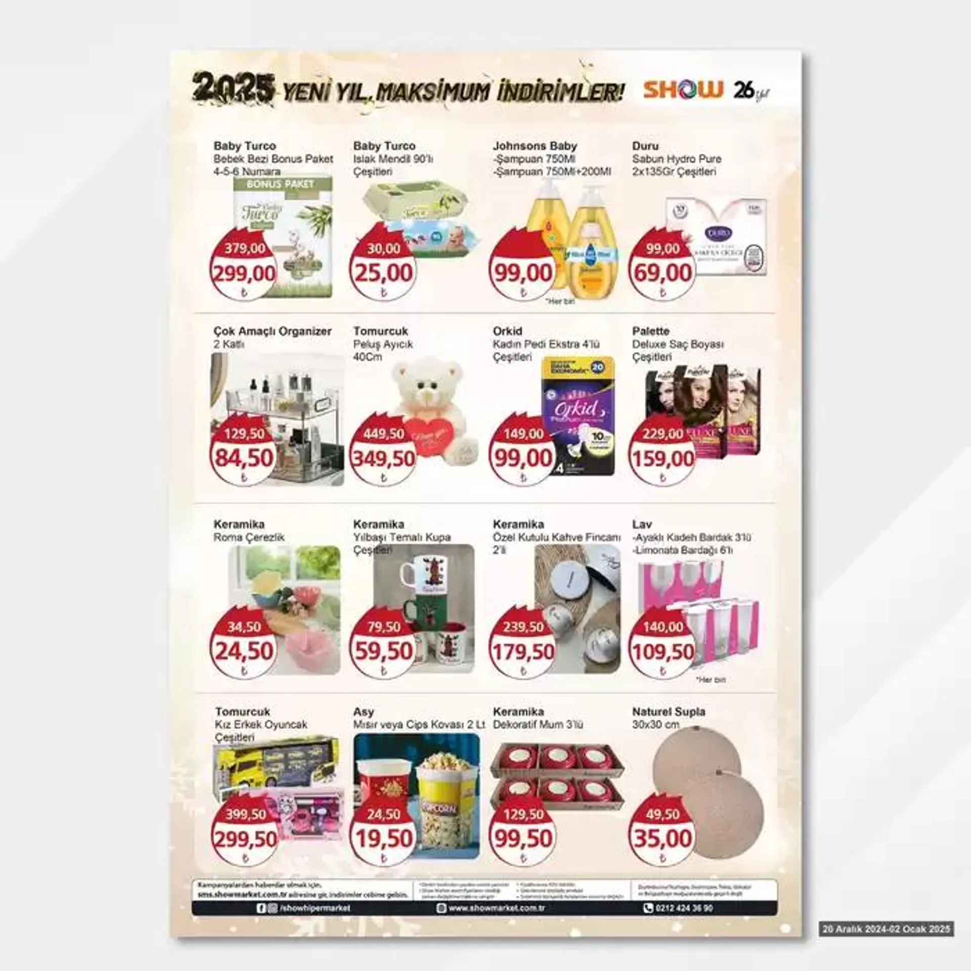 Katalog Show Market katalog 20 Aralık - 3 Ocak 2025 - aktüel Sayfa 6