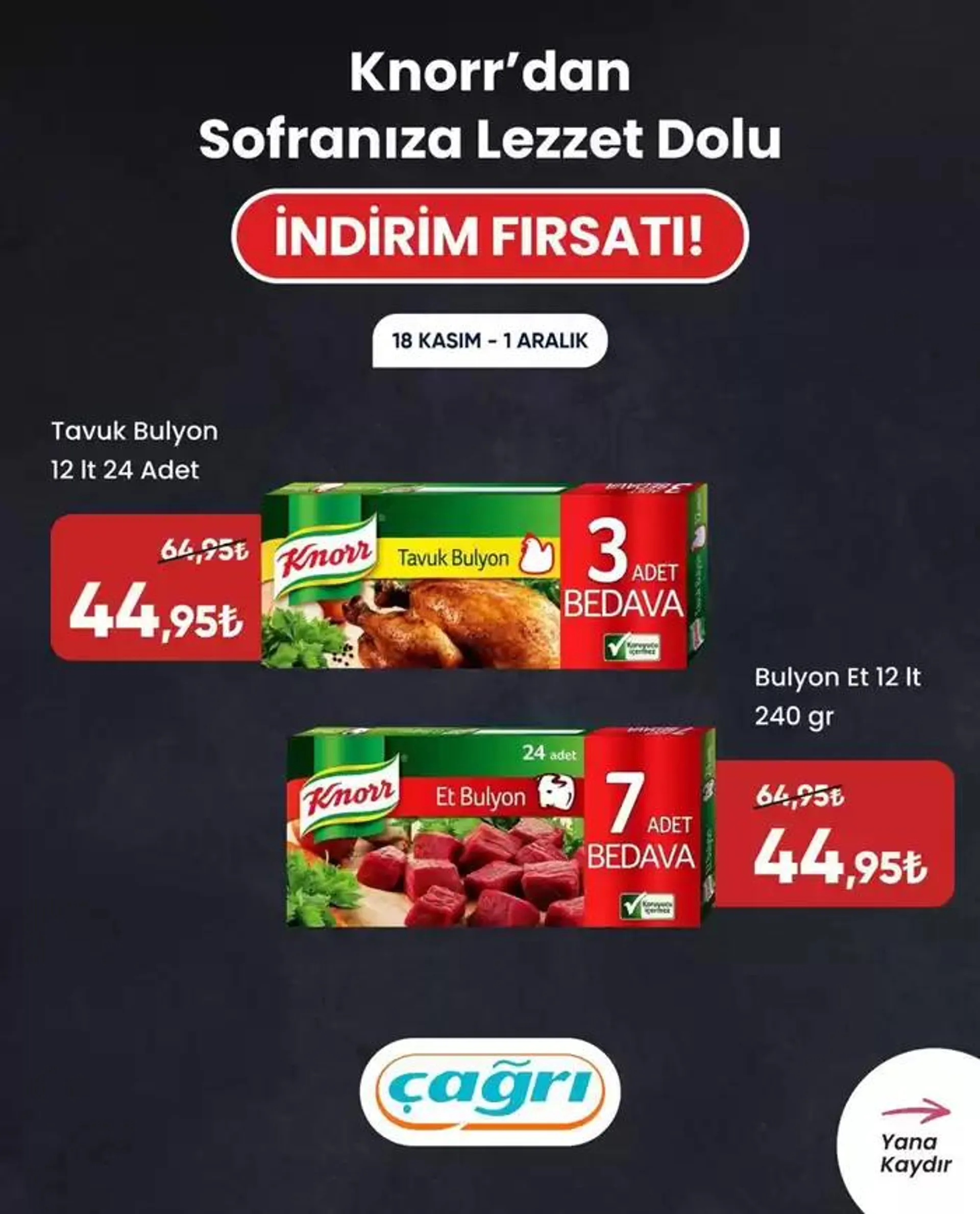 Katalog Çağrı Market katalog 2 Aralık - 16 Aralık 2024 - aktüel Sayfa 6