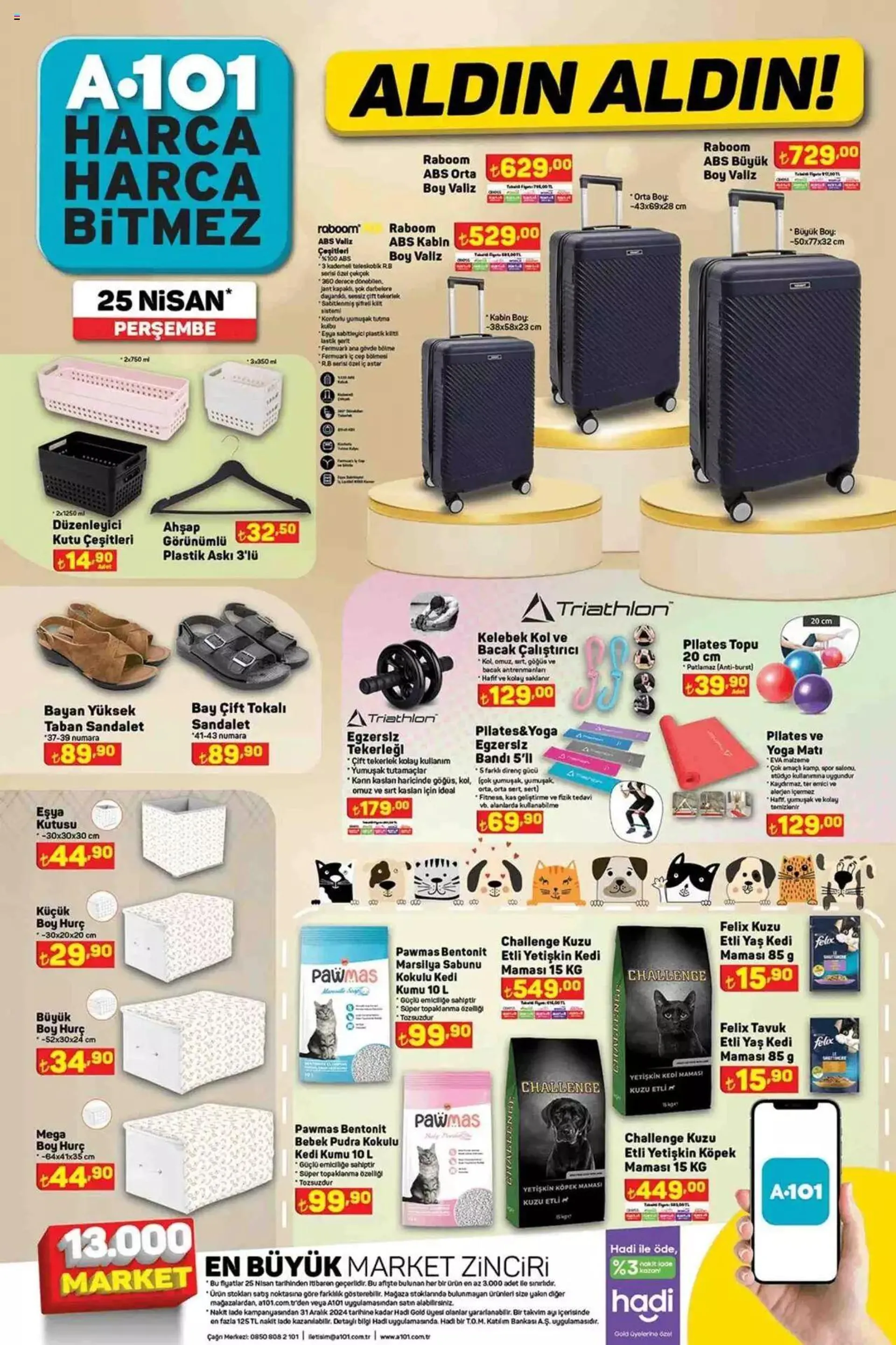 Katalog A101 Katalog Aldin Aldin! 25 Nisan - 31 Aralık 2024 - aktüel Sayfa 4