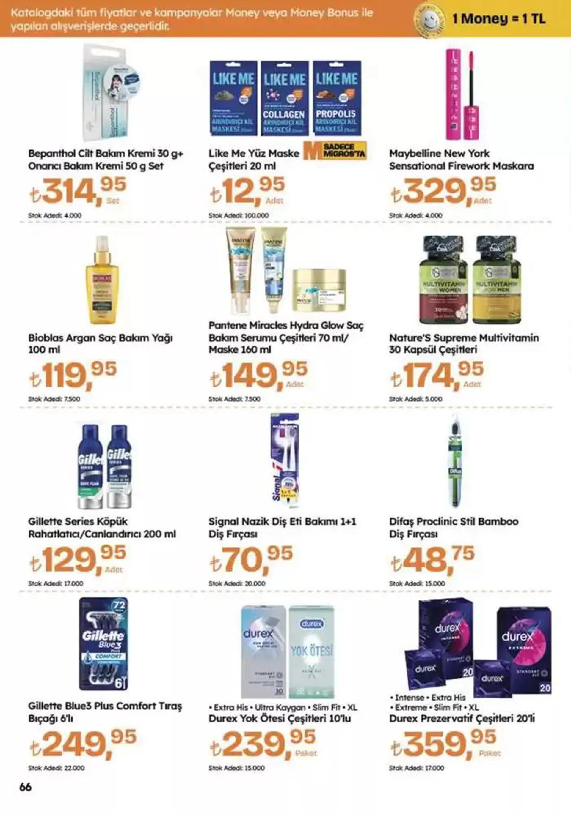 Katalog Migros katalog 26 Ekim - 9 Kasım 2024 - aktüel Sayfa 66