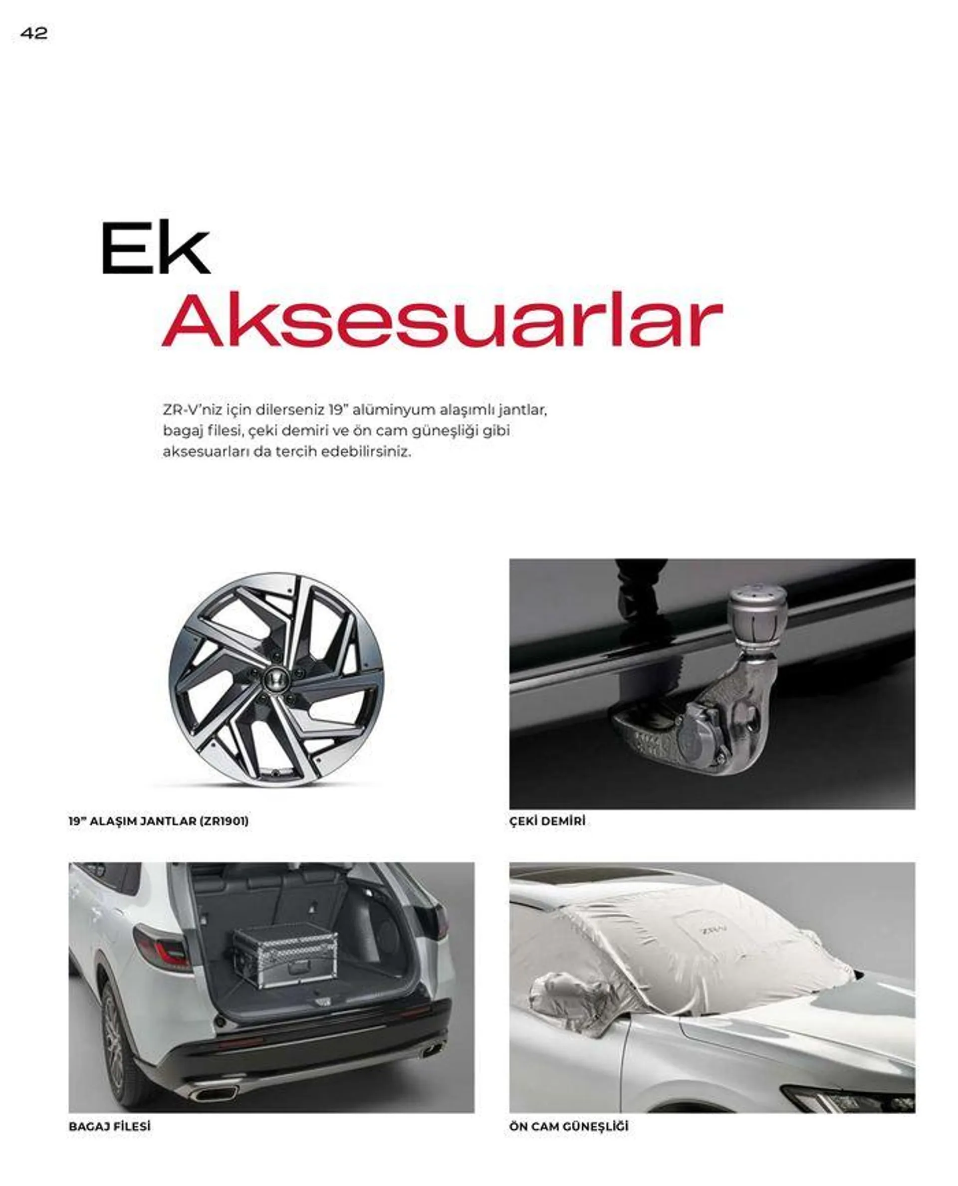 Katalog Honda ZR-V e:HEV 29 Ocak - 29 Ocak 2025 - aktüel Sayfa 42