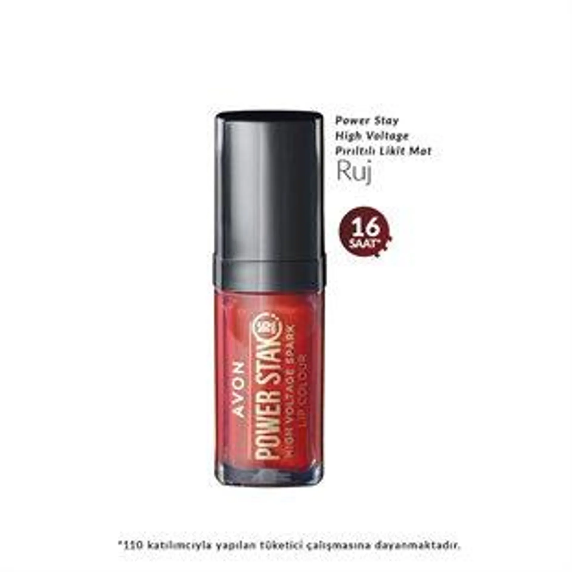 Avon Power Stay High Voltage Pırıltılı Likit Mat Ruj