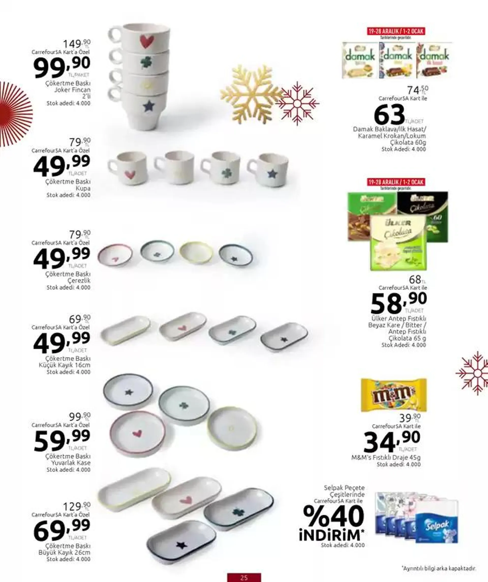 Katalog Kataloglar CarrefourSA 20 Aralık - 3 Ocak 2025 - aktüel Sayfa 25