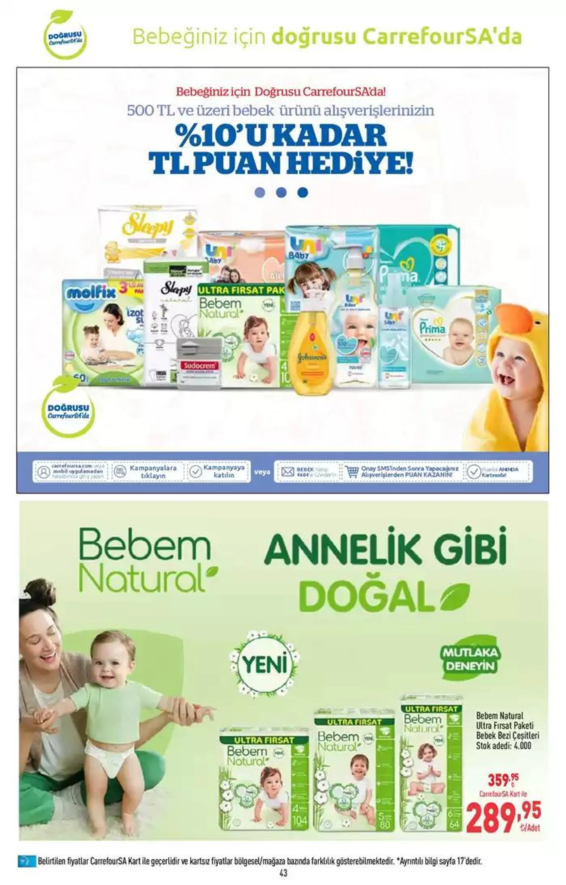 Katalog Carrefour Katalog 24 Ekim - 6 Kasım 21 Ekim - 27 Ekim 2024 - aktüel Sayfa 43