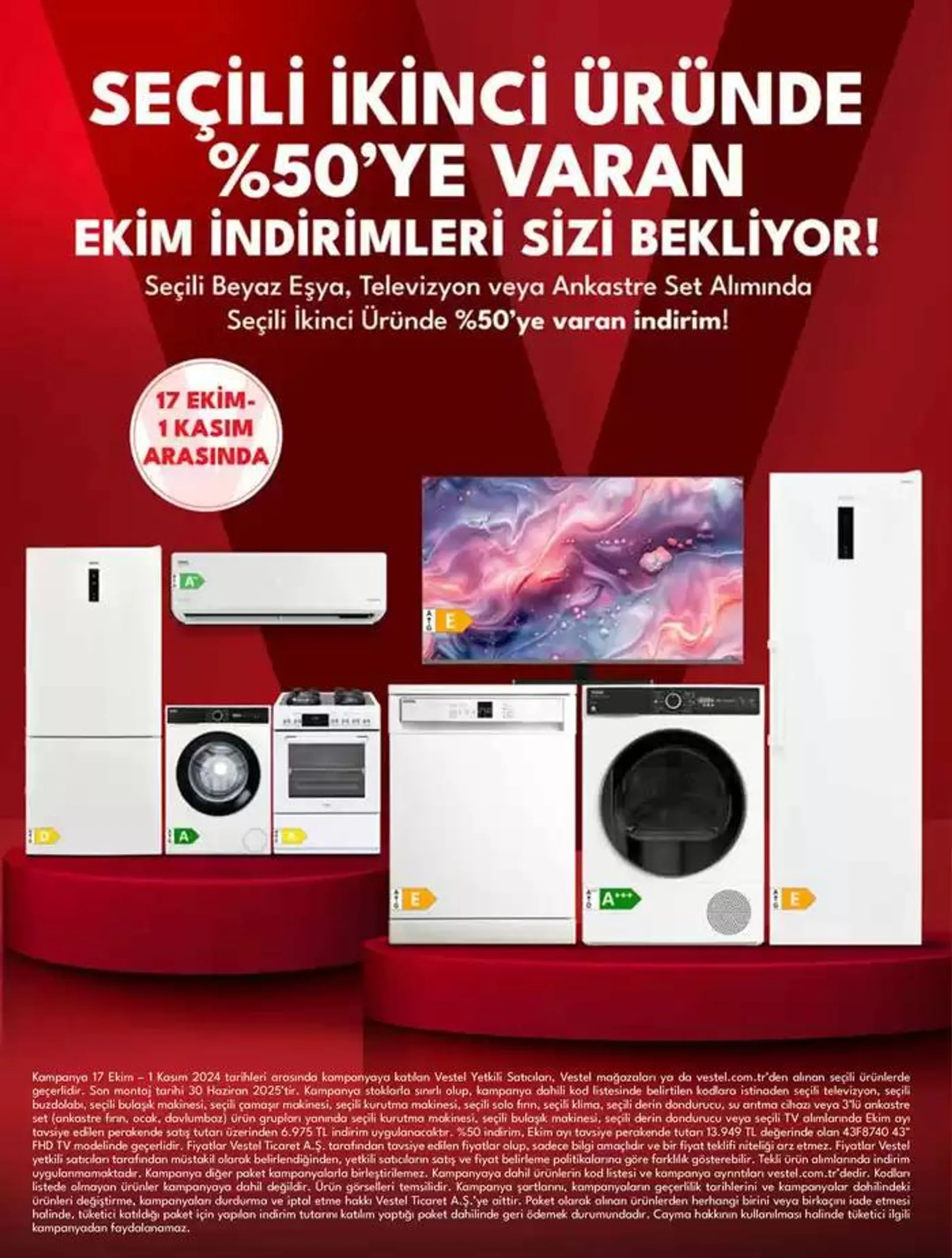 Katalog Beyaz Eşyalar 18 Ekim - 1 Kasım 2024 - aktüel Sayfa 4