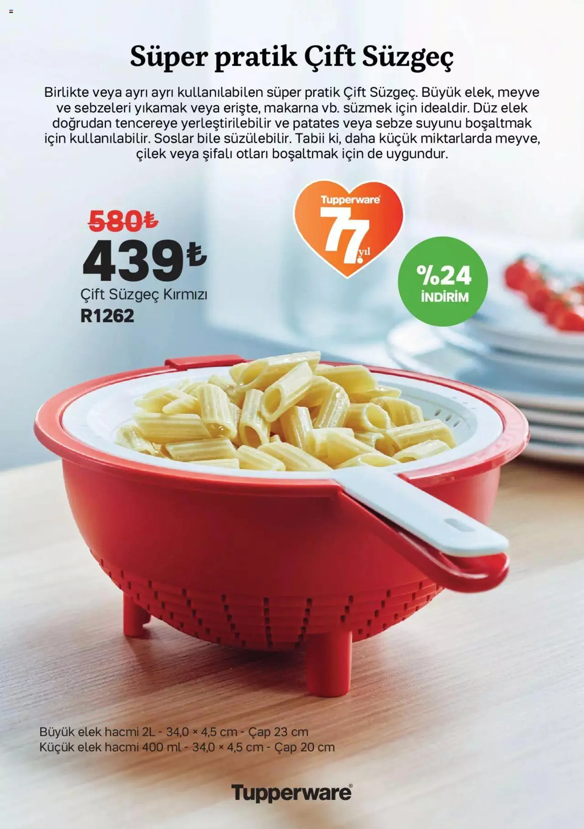 Katalog Tupperware Katalog 4 Eylül - 1 Kasım 2023 - aktüel Sayfa 24