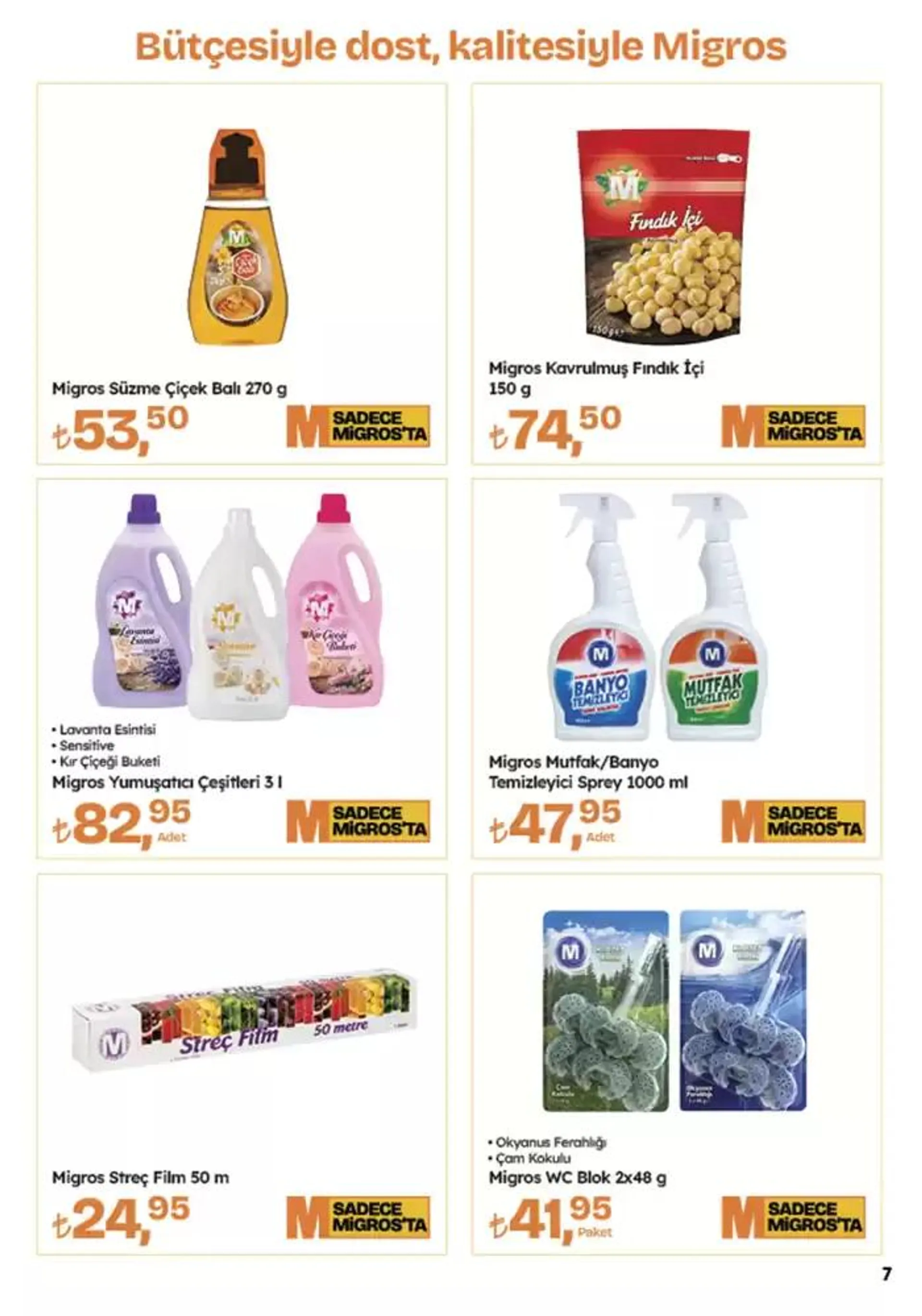 Katalog Migros katalog 10 Ekim - 23 Ekim 2024 - aktüel Sayfa 7