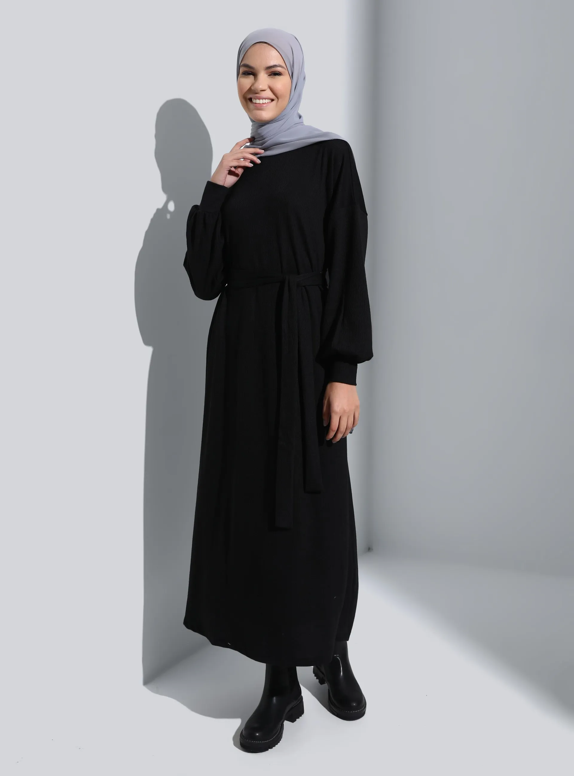 Black - Modest Dress