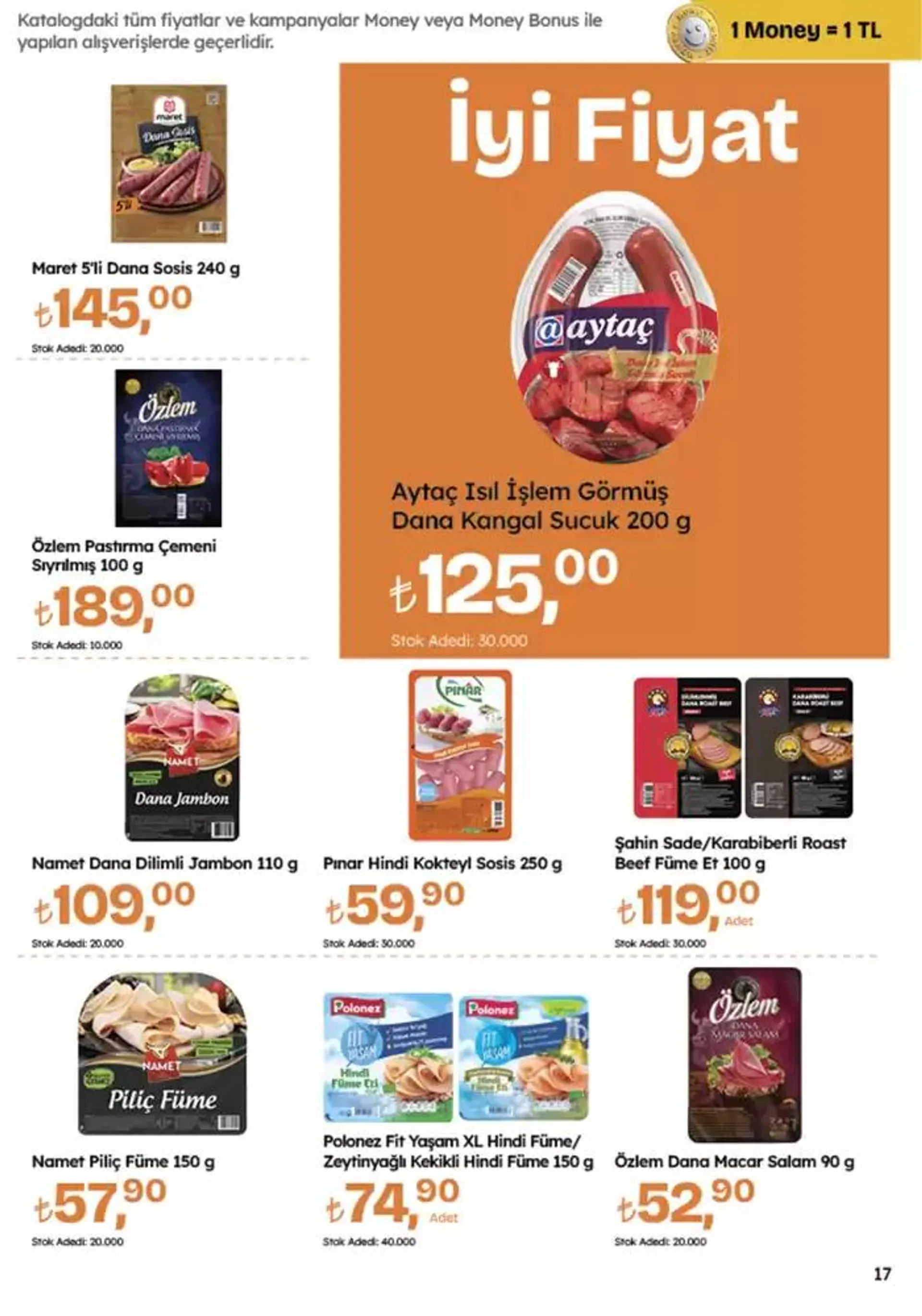 Katalog Migros katalog 24 Ekim - 7 Kasım 2024 - aktüel Sayfa 17