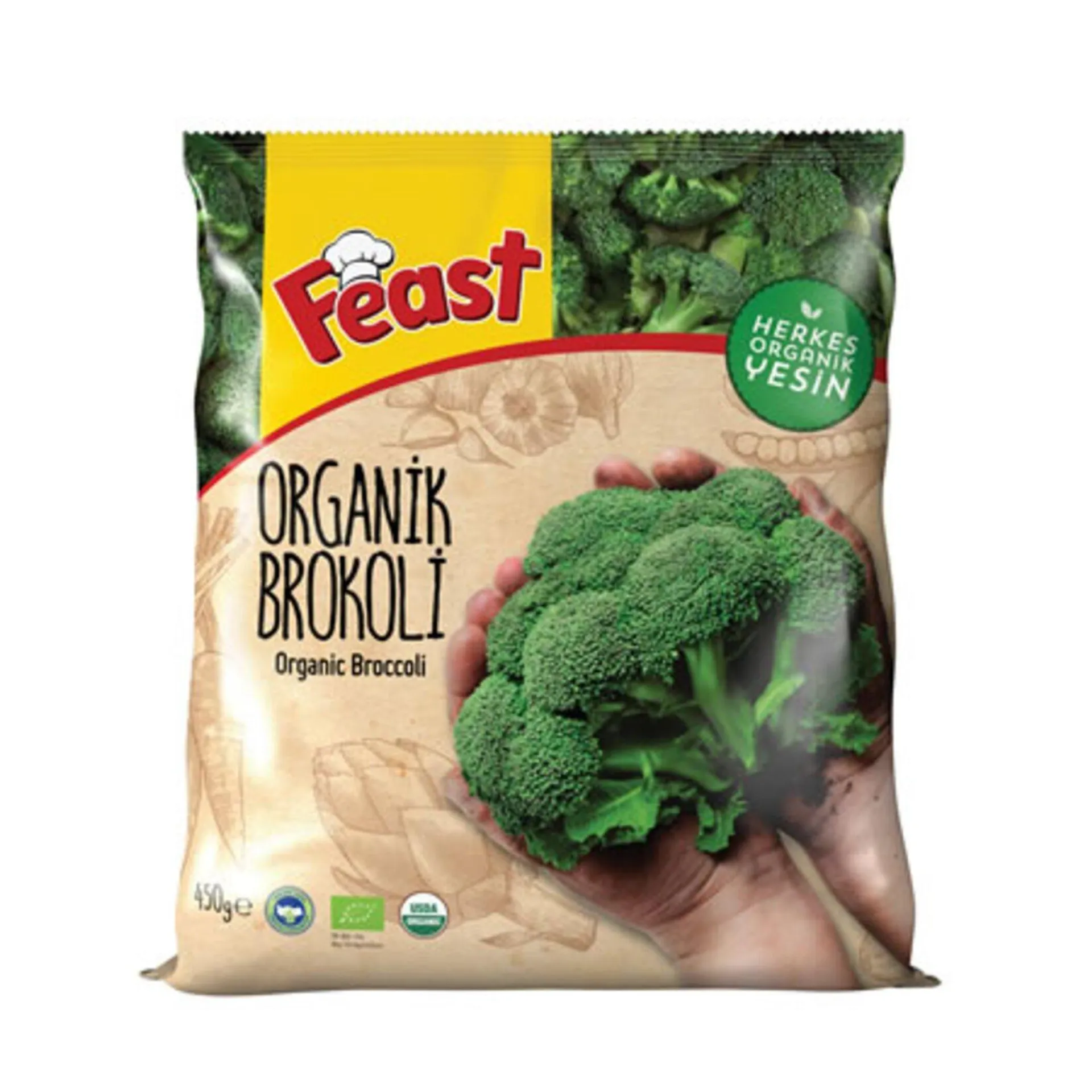 Feast Organik Brokoli 450 G