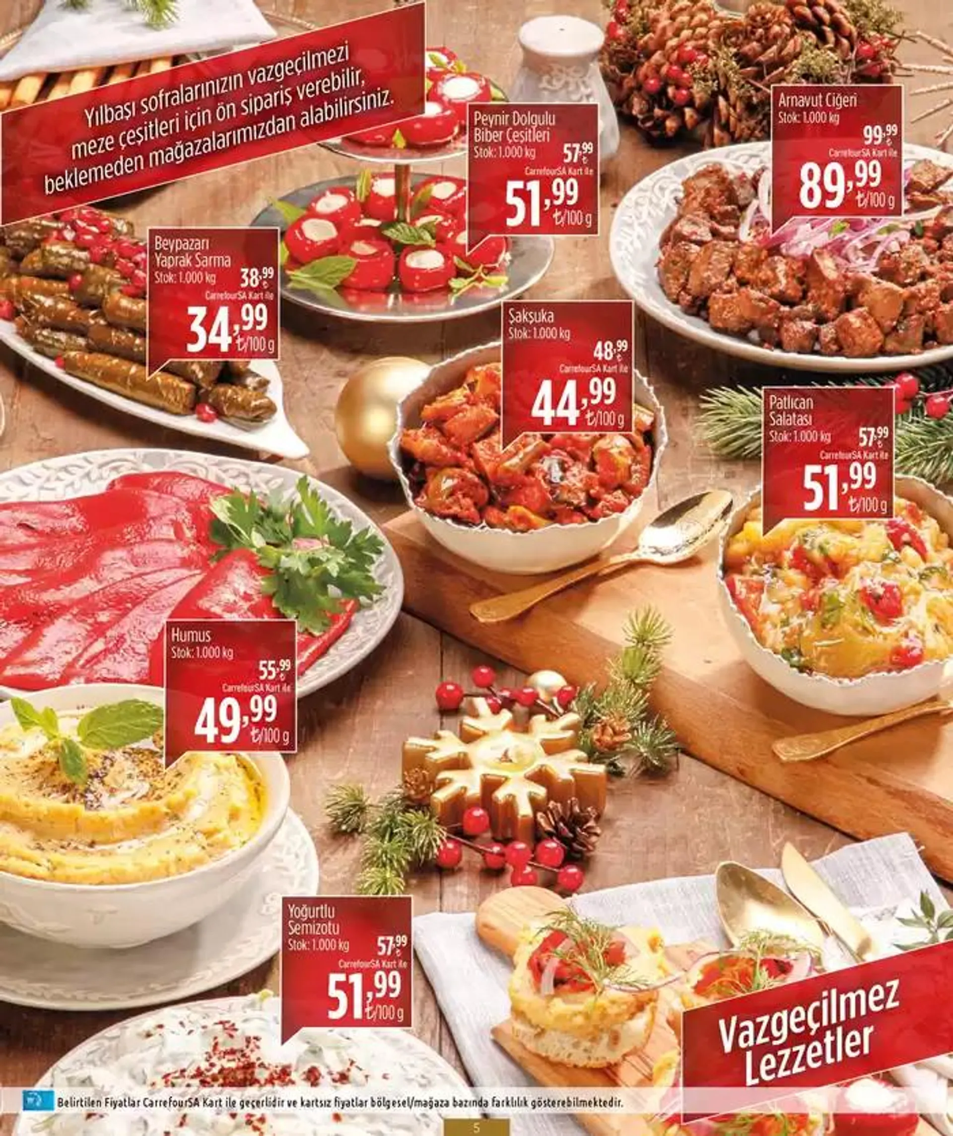 Katalog Kataloglar CarrefourSA 21 Aralık - 4 Ocak 2025 - aktüel Sayfa 5