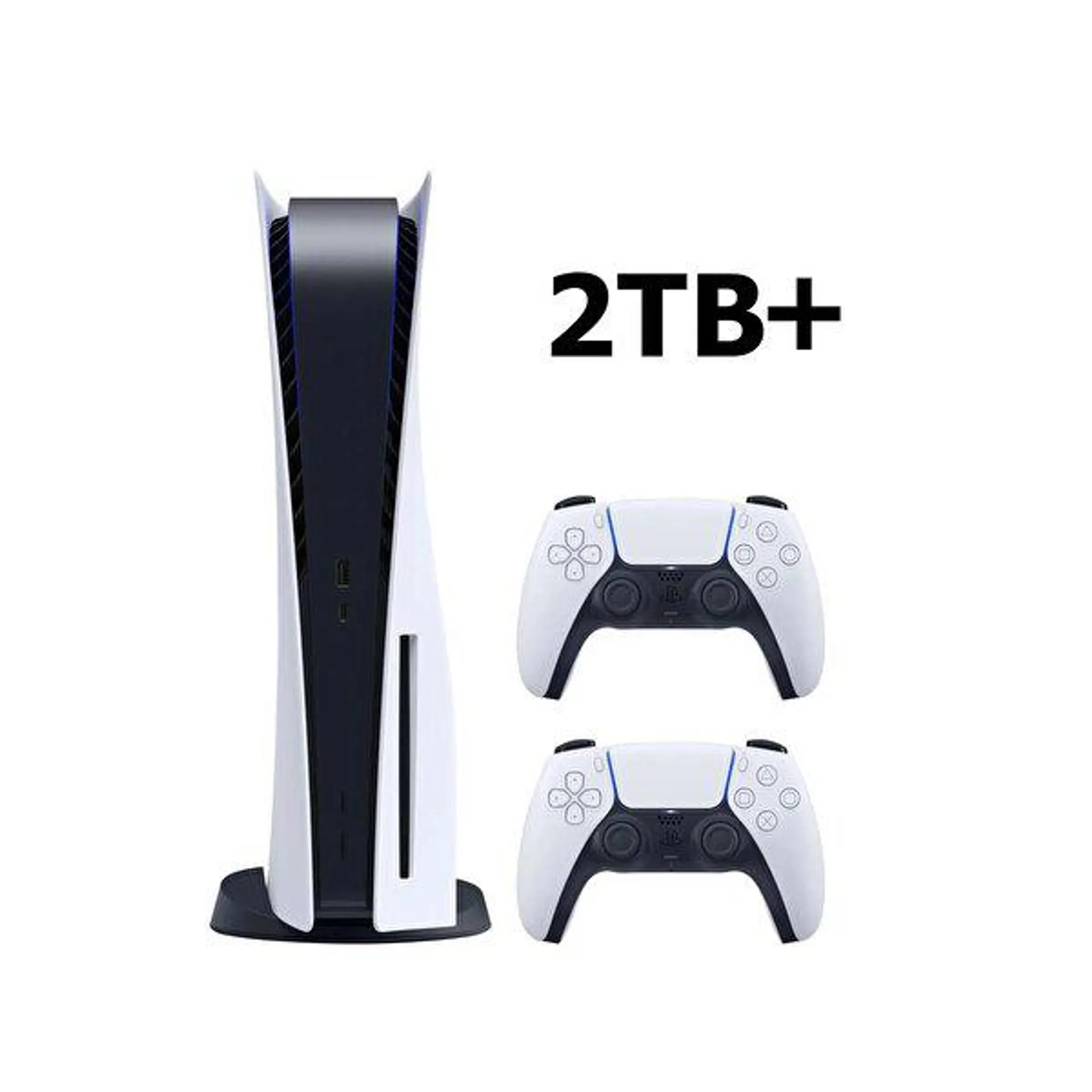 Playstation 5 Diskli 2 TB (2048 GB + 835 GB) Oyun Konsolu + 2. Dualsense Kol (İthalatçı Garantili)