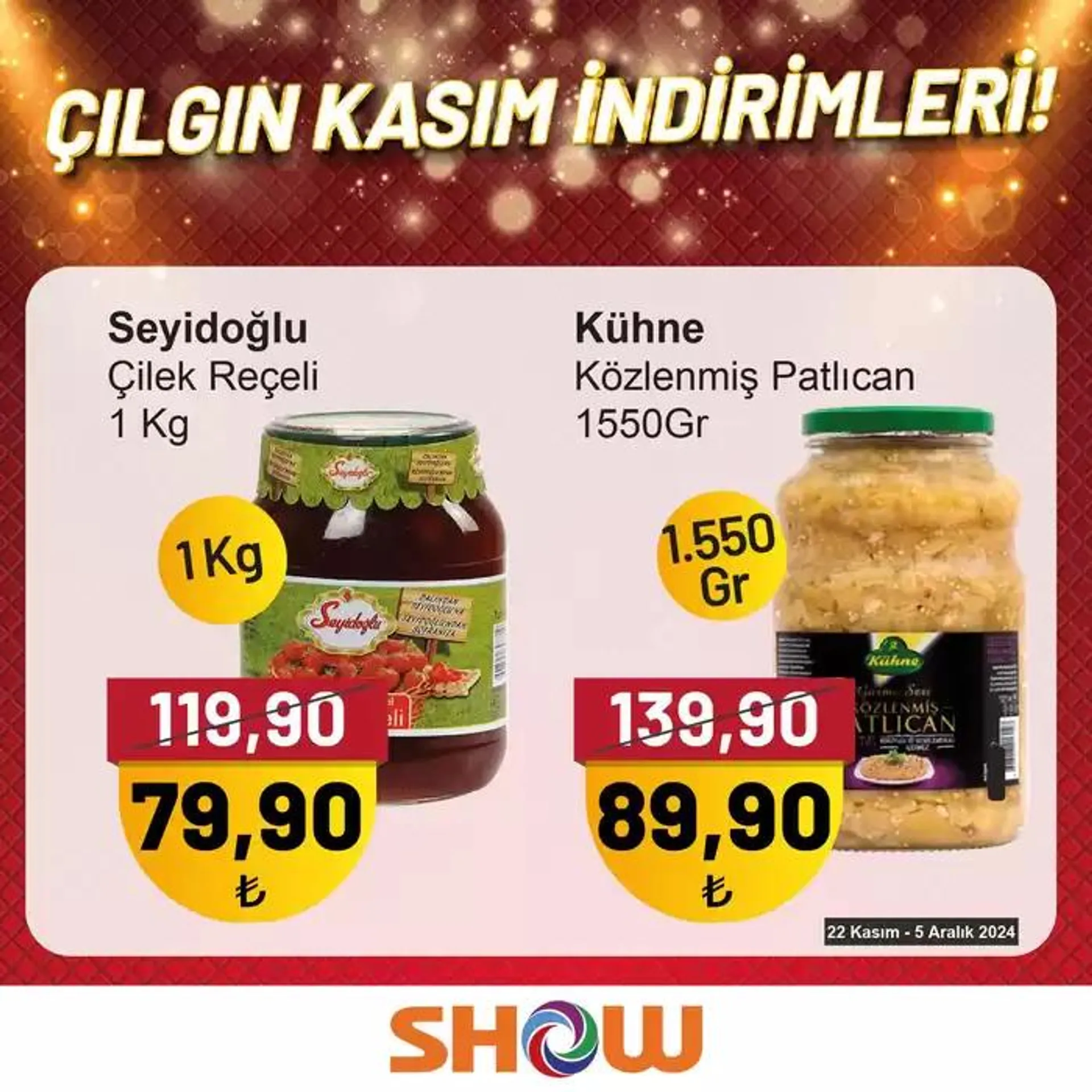 Katalog Show Market katalog 26 Kasım - 10 Aralık 2024 - aktüel Sayfa 3