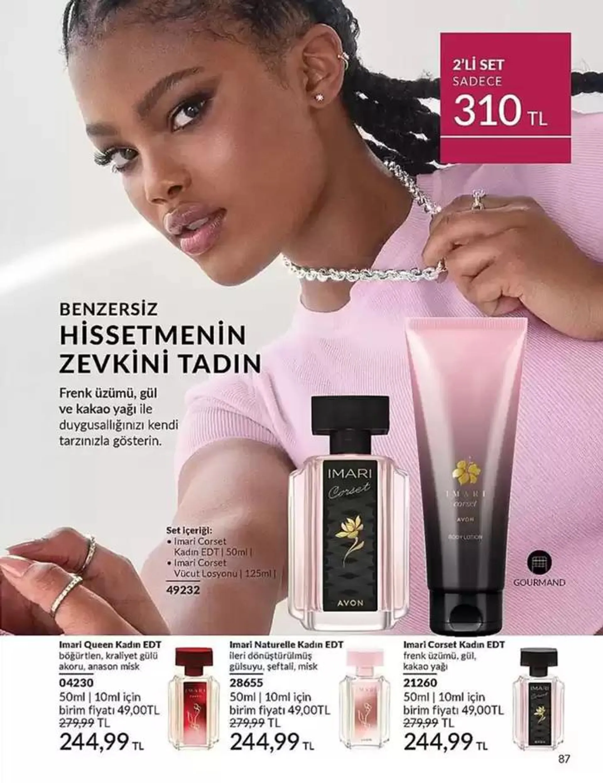 Katalog AVON Ekim 2024 Brosur 1 Ekim - 31 Ekim 2024 - aktüel Sayfa 87