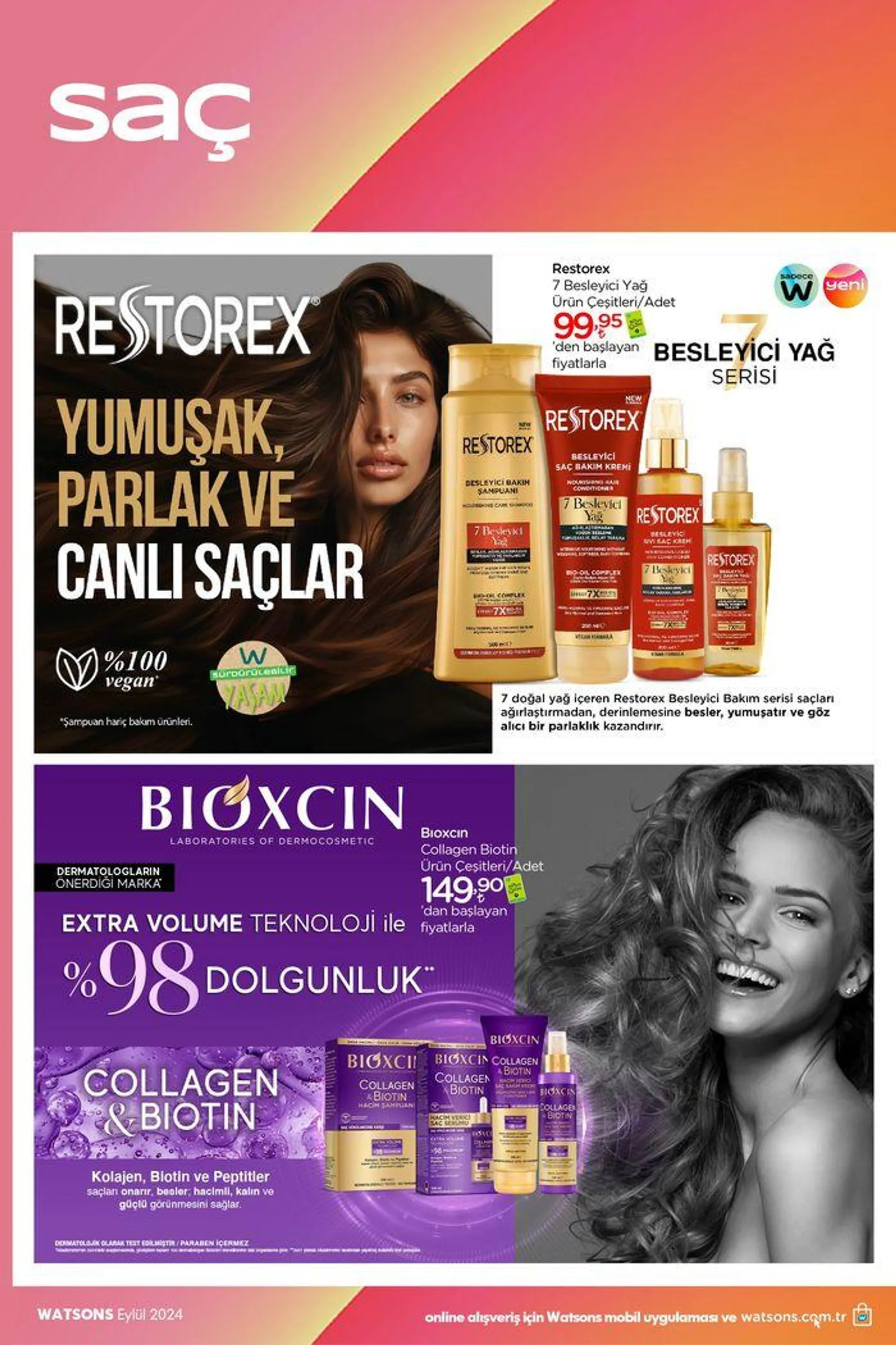 Katalog Watsons - Watsons Eylül Kataloğu 2024 4 Eylül - 18 Eylül 2024 - aktüel Sayfa 31