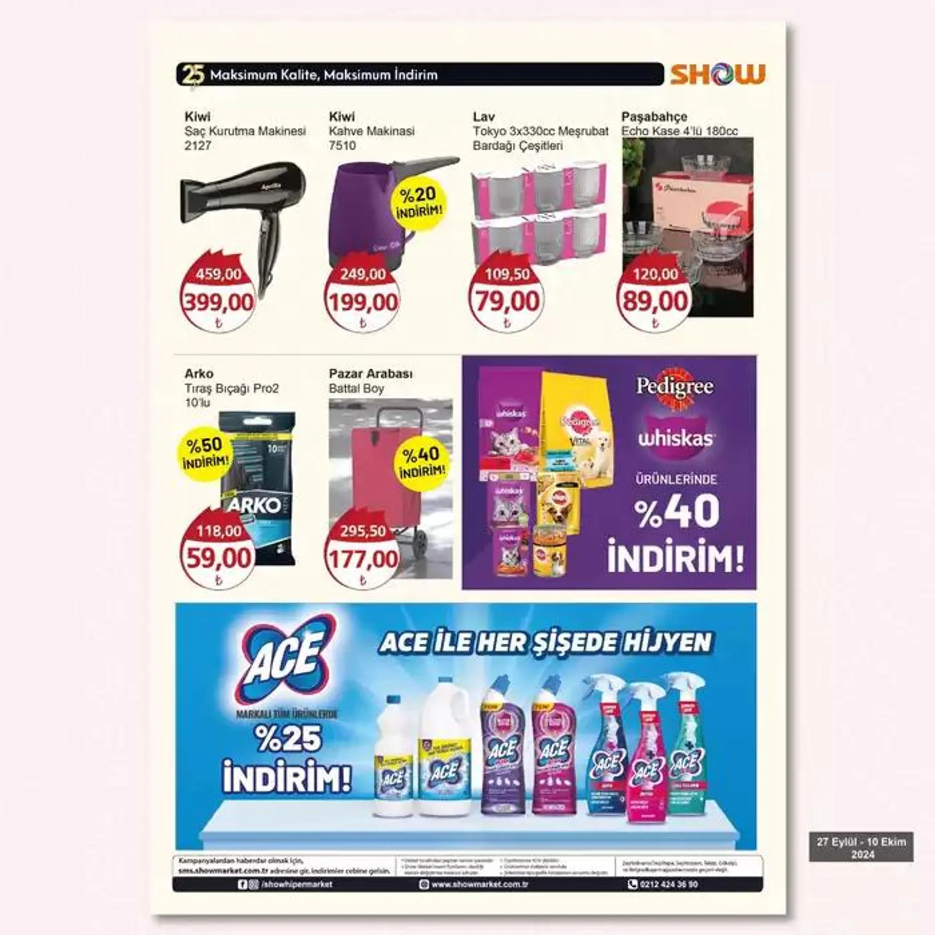 Katalog Show Market katalog 1 Ekim - 15 Ekim 2024 - aktüel Sayfa 8