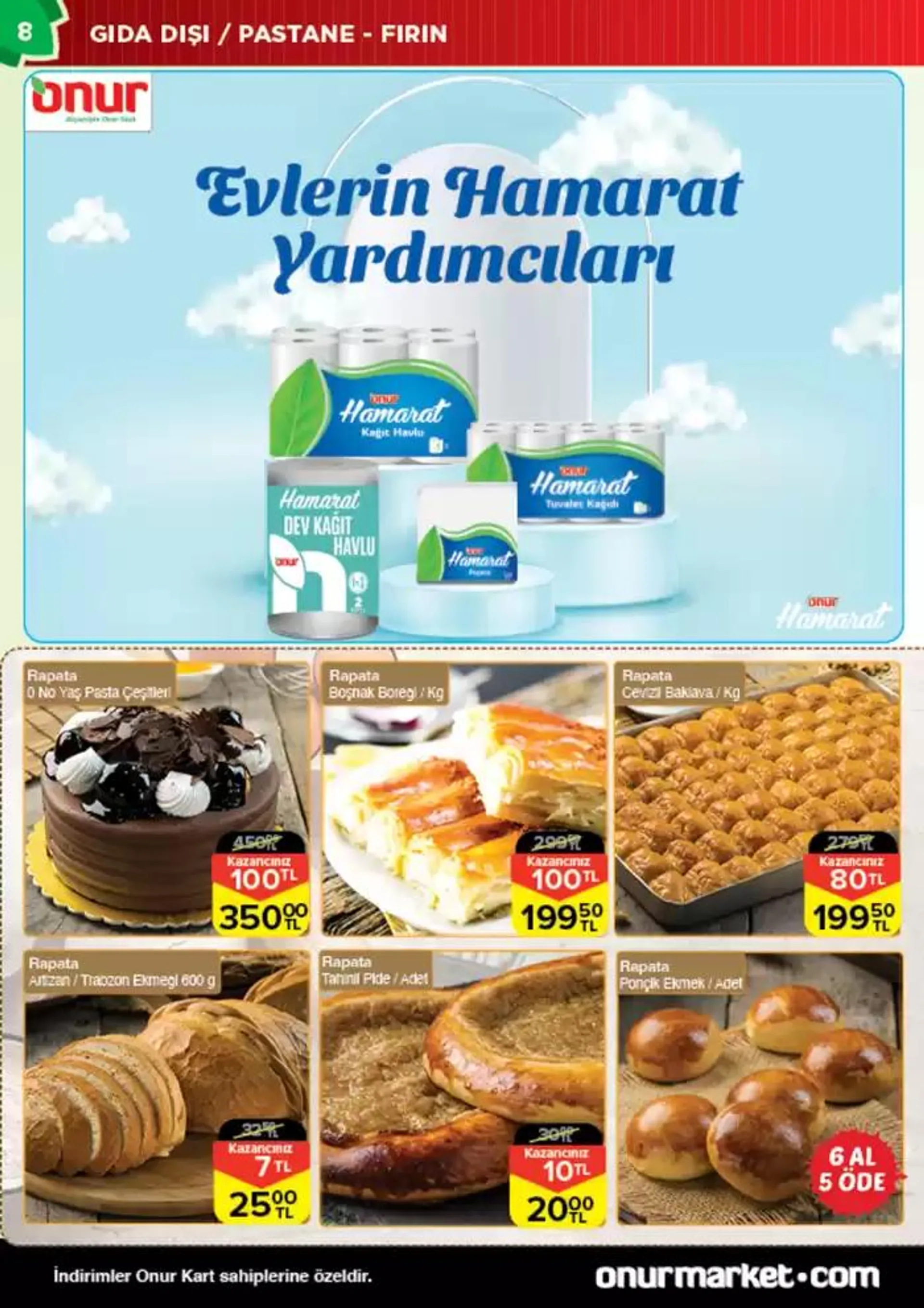 Katalog Onur Market Katalog 24 Ekim - 7 Kasım 2024 - aktüel Sayfa 8