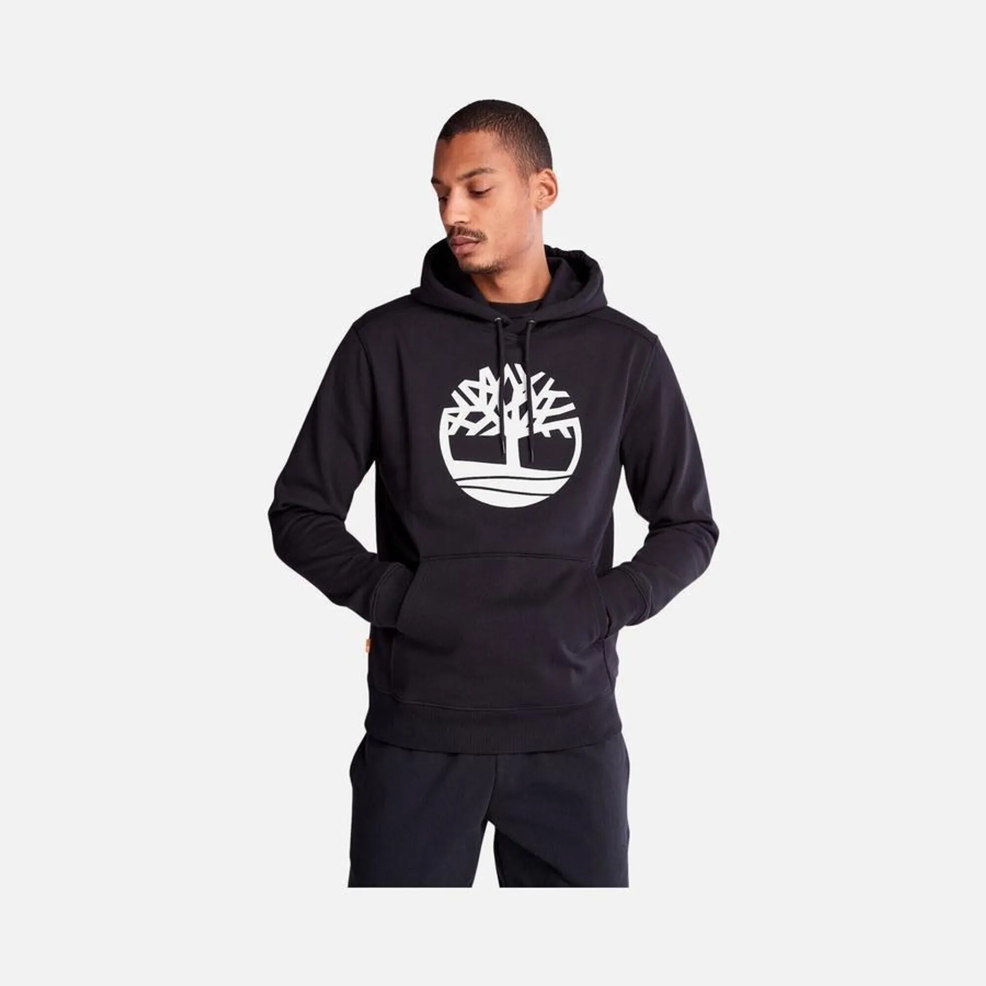 Timberland Core Tree Logo Graphic Pullover Hoodie Erkek Sweatshirt