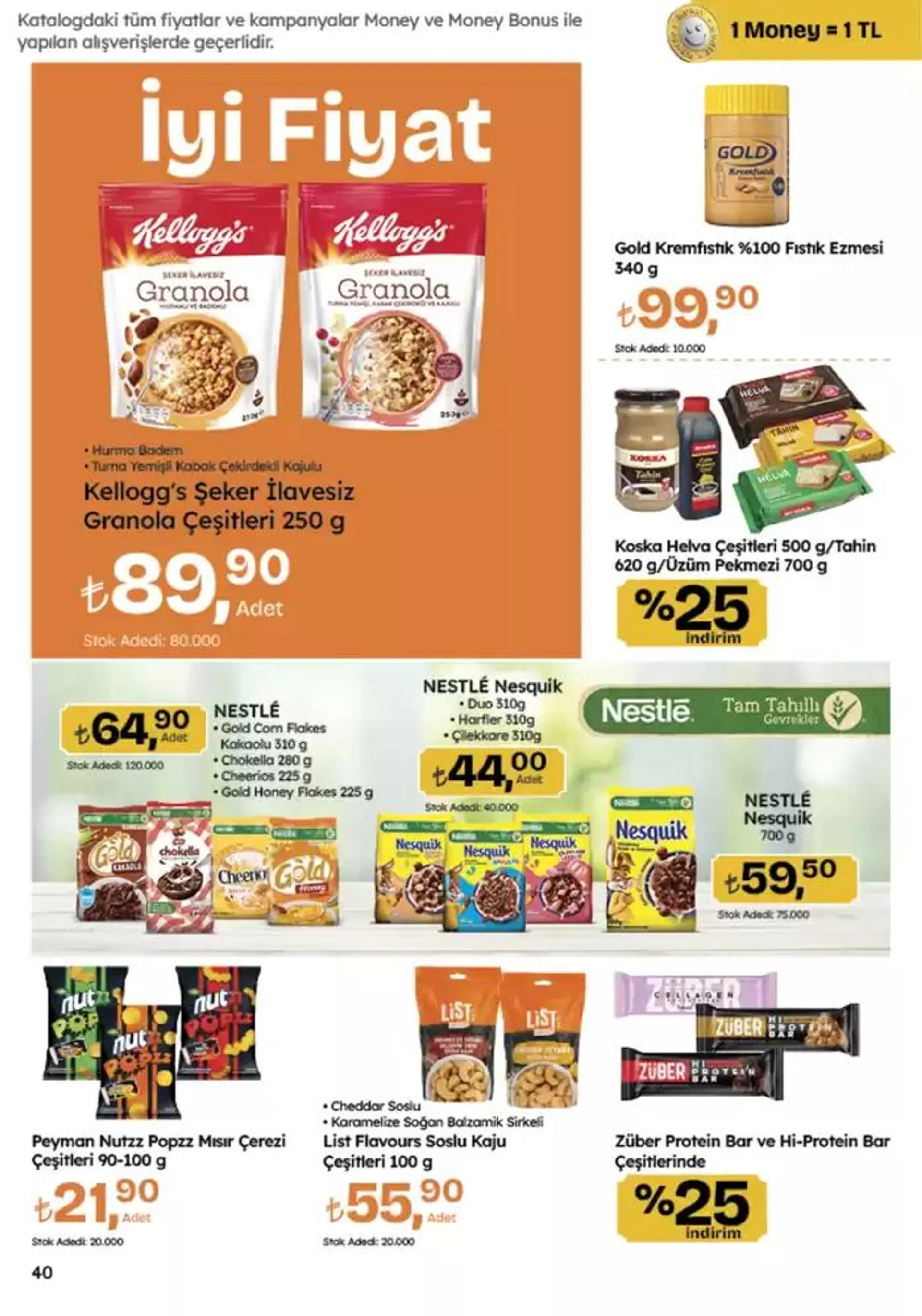 Katalog Migros katalog 10 Ekim - 23 Ekim 2024 - aktüel Sayfa 40