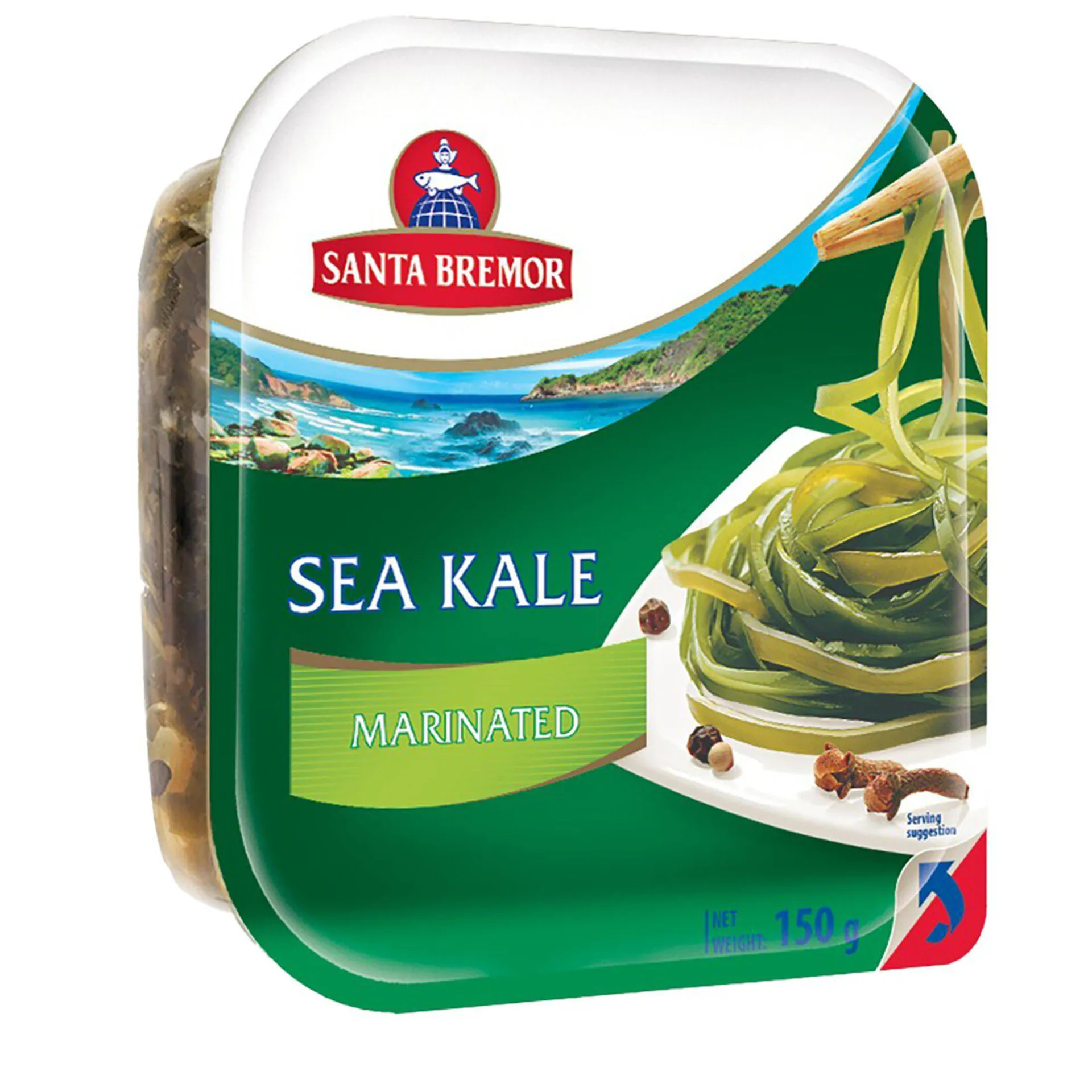 Santa Bremor-marınated Sea Kale-marine Yosun 150G