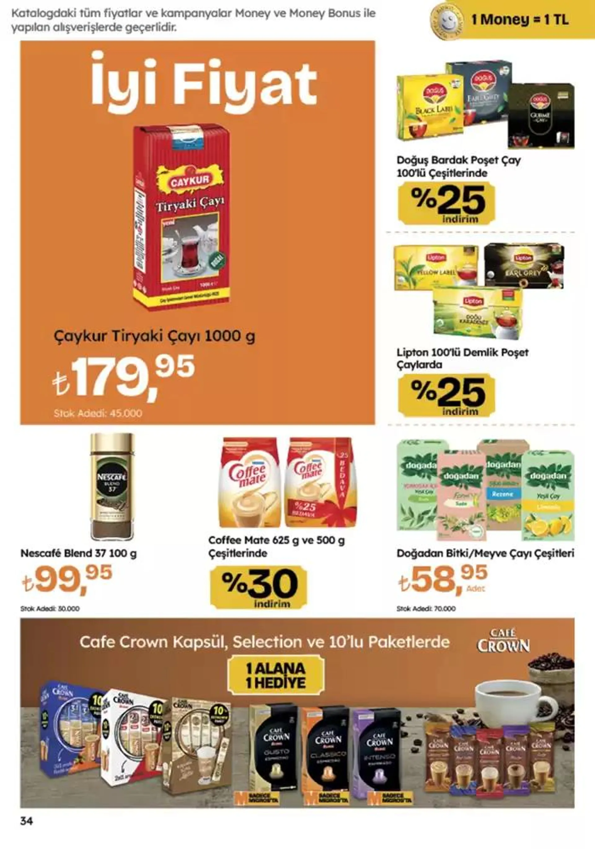 Katalog Migros katalog 10 Ekim - 23 Ekim 2024 - aktüel Sayfa 34