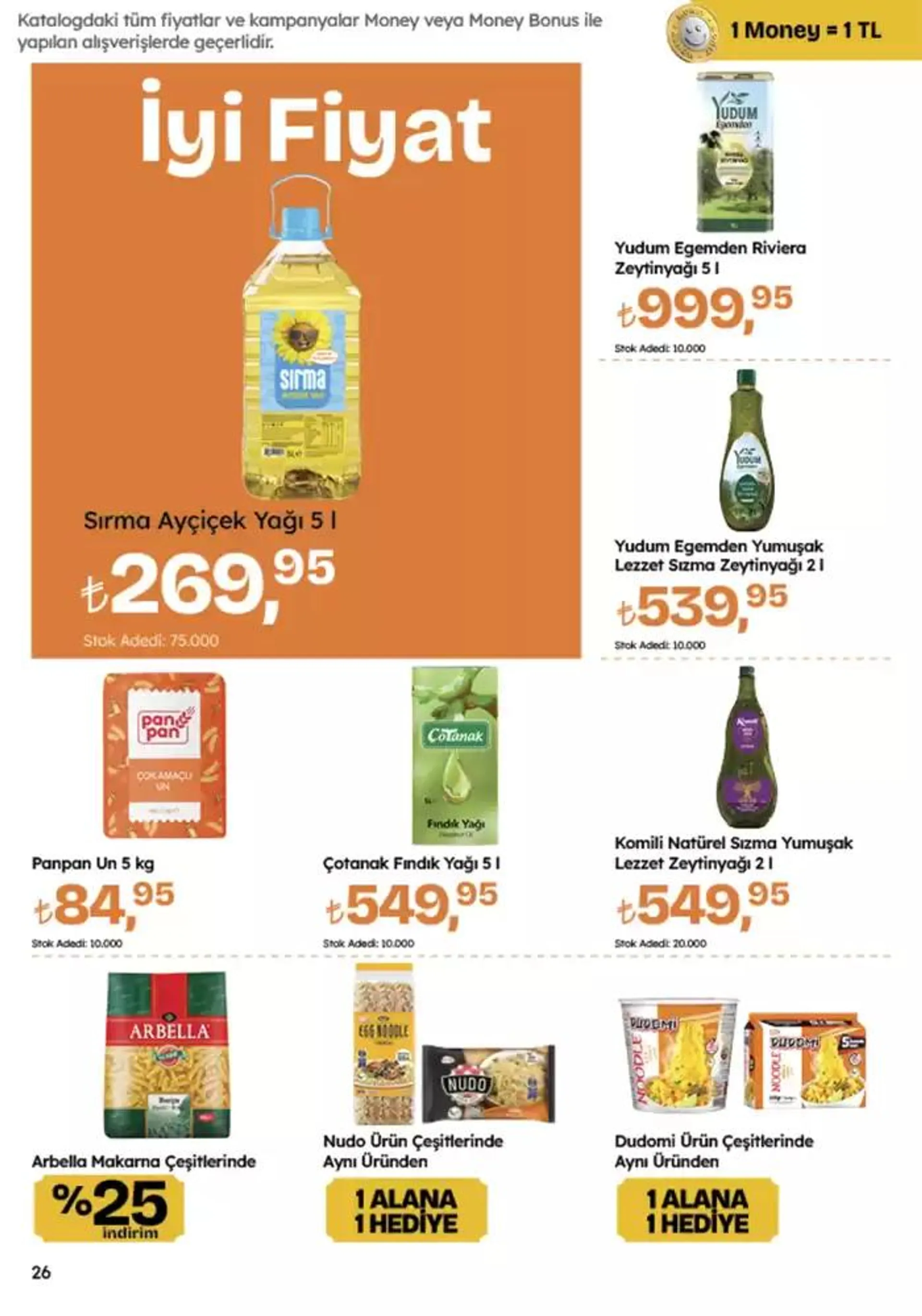 Katalog Migros katalog 24 Ekim - 7 Kasım 2024 - aktüel Sayfa 26