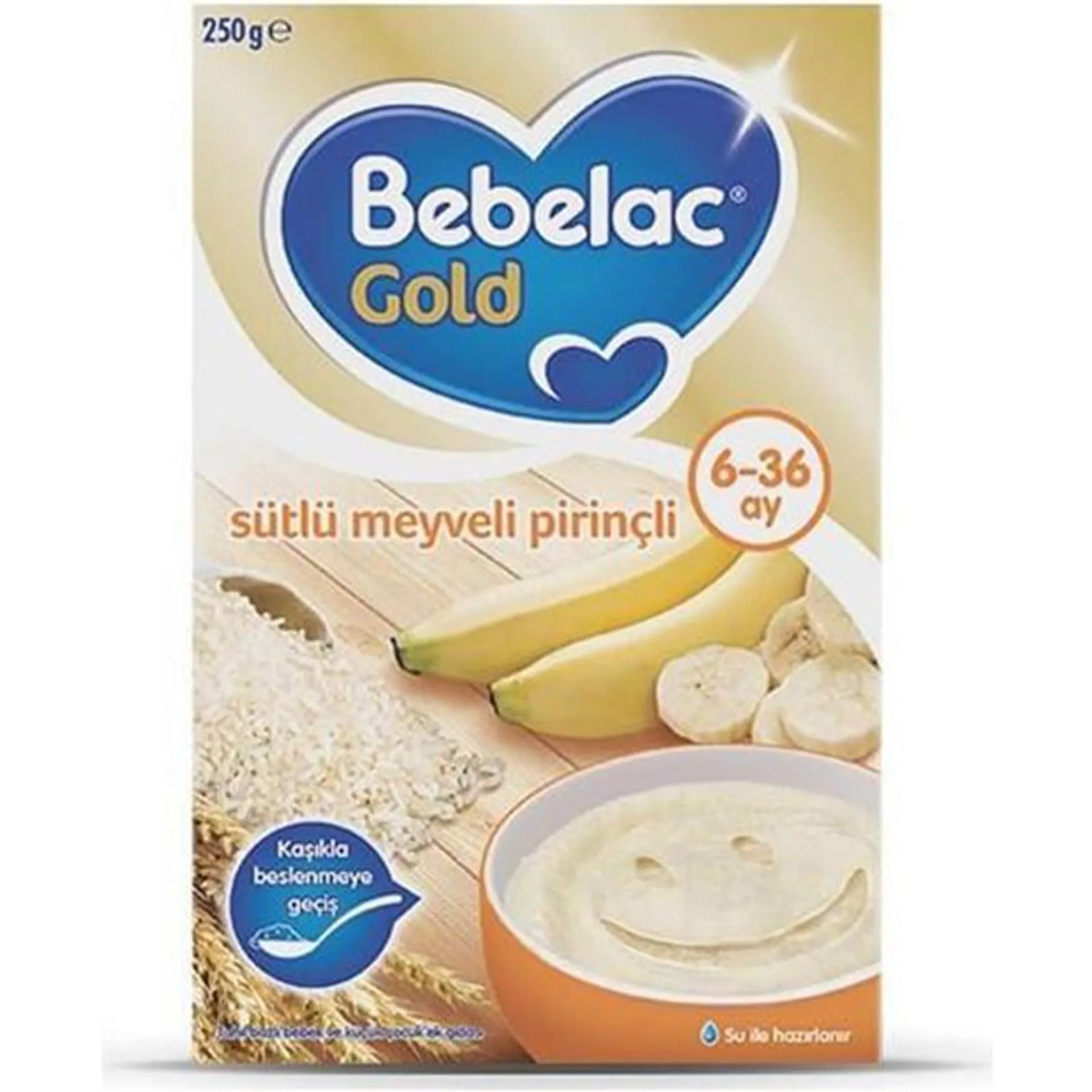 Nutricia Bebelac 250 Gr Gold Sütlü-Meyve-İrmik