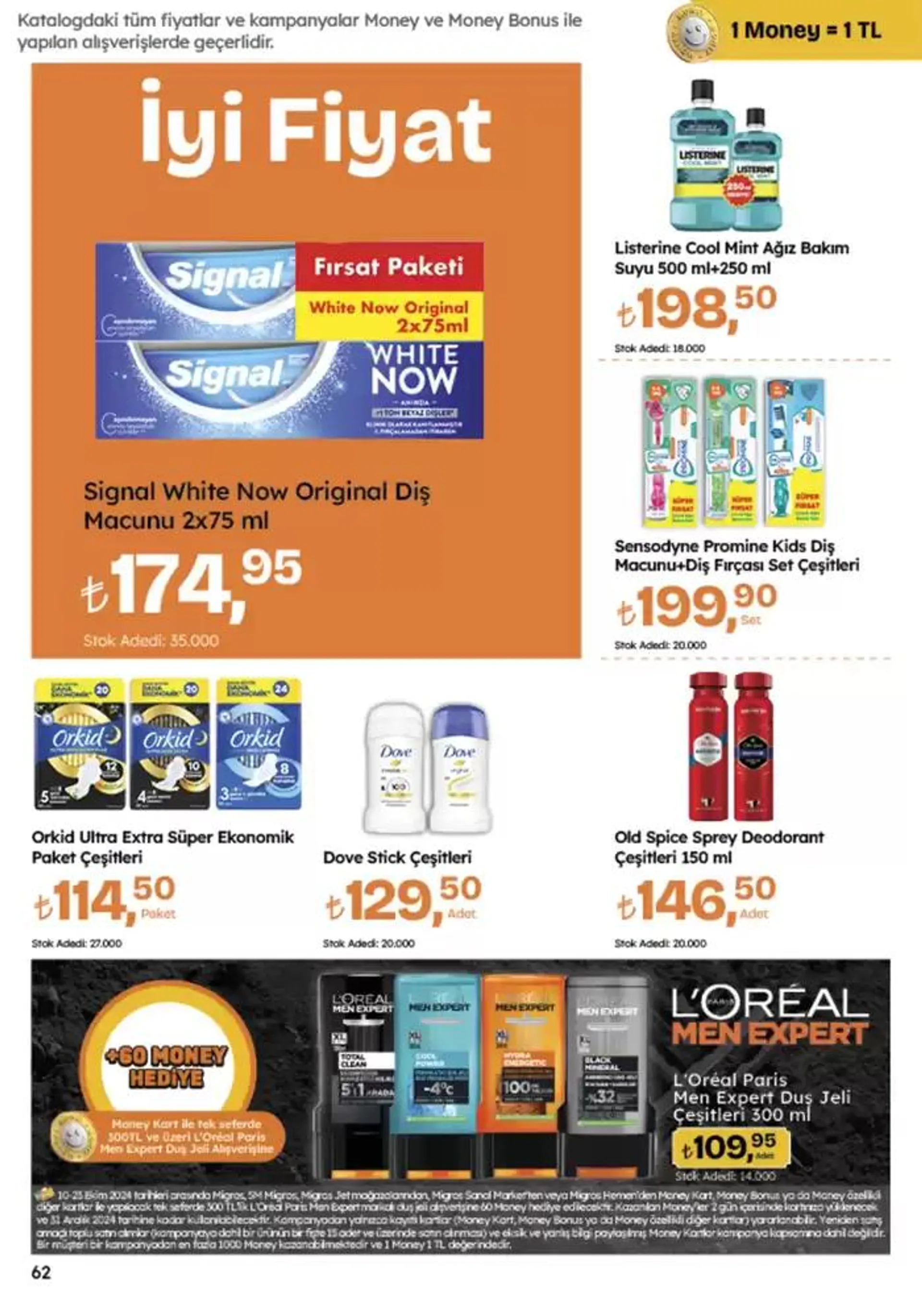 Katalog Migros katalog 10 Ekim - 23 Ekim 2024 - aktüel Sayfa 62