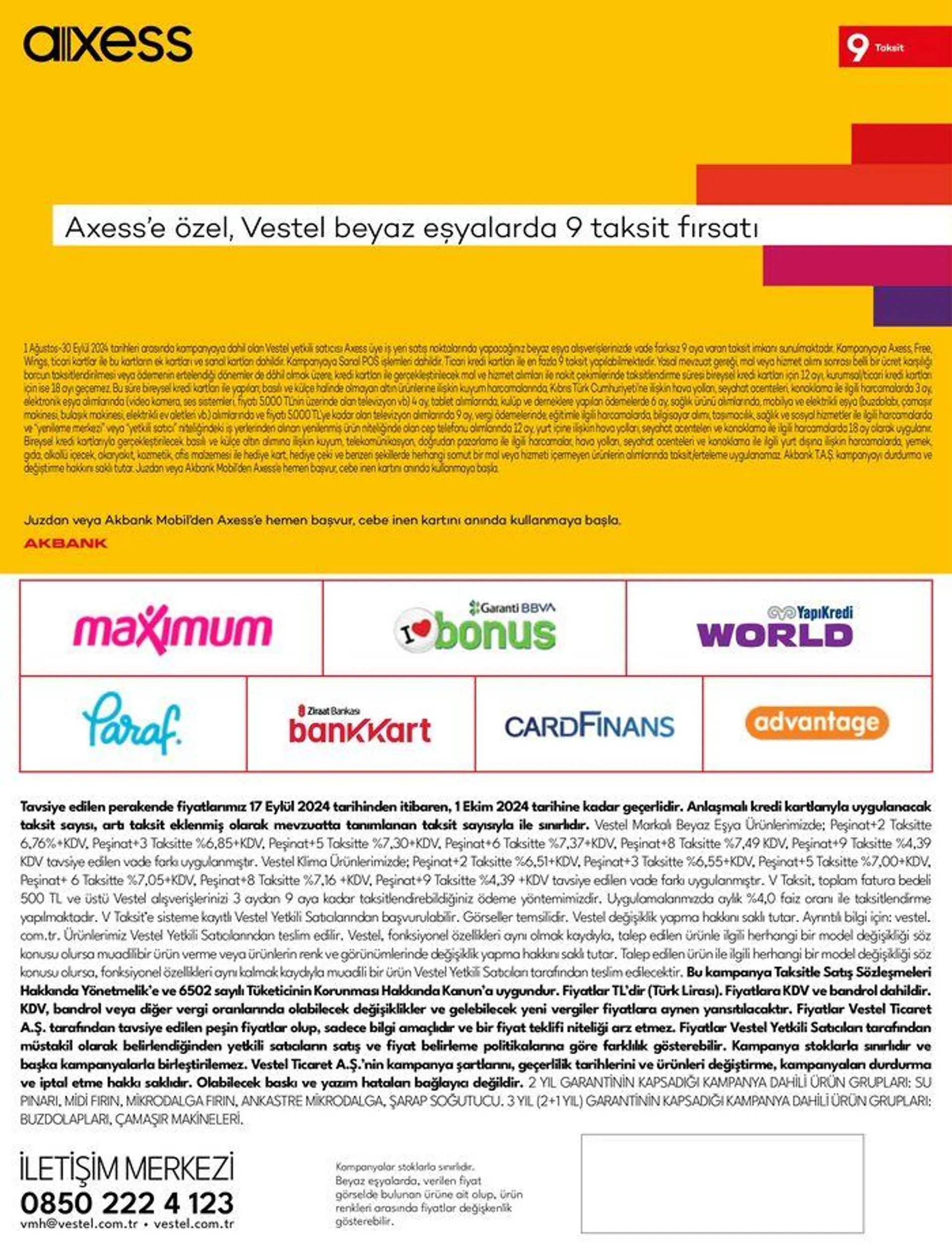 Katalog Beyaz Eşyalar 24 Eylül - 8 Ekim 2024 - aktüel Sayfa 30