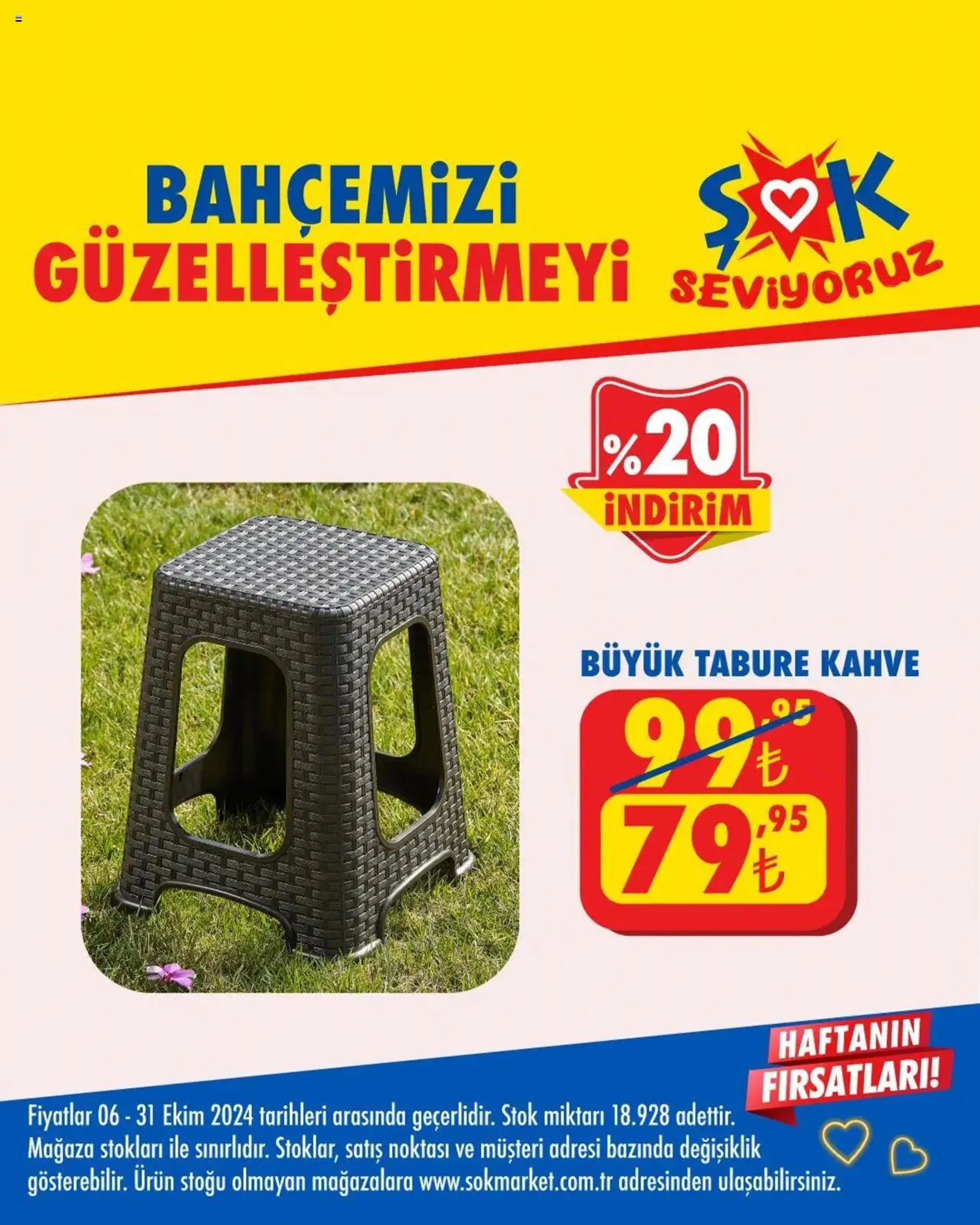 Katalog Şok Market indirim - bahcemizi 6 Ekim - 31 Ekim 2024 - aktüel Sayfa 8