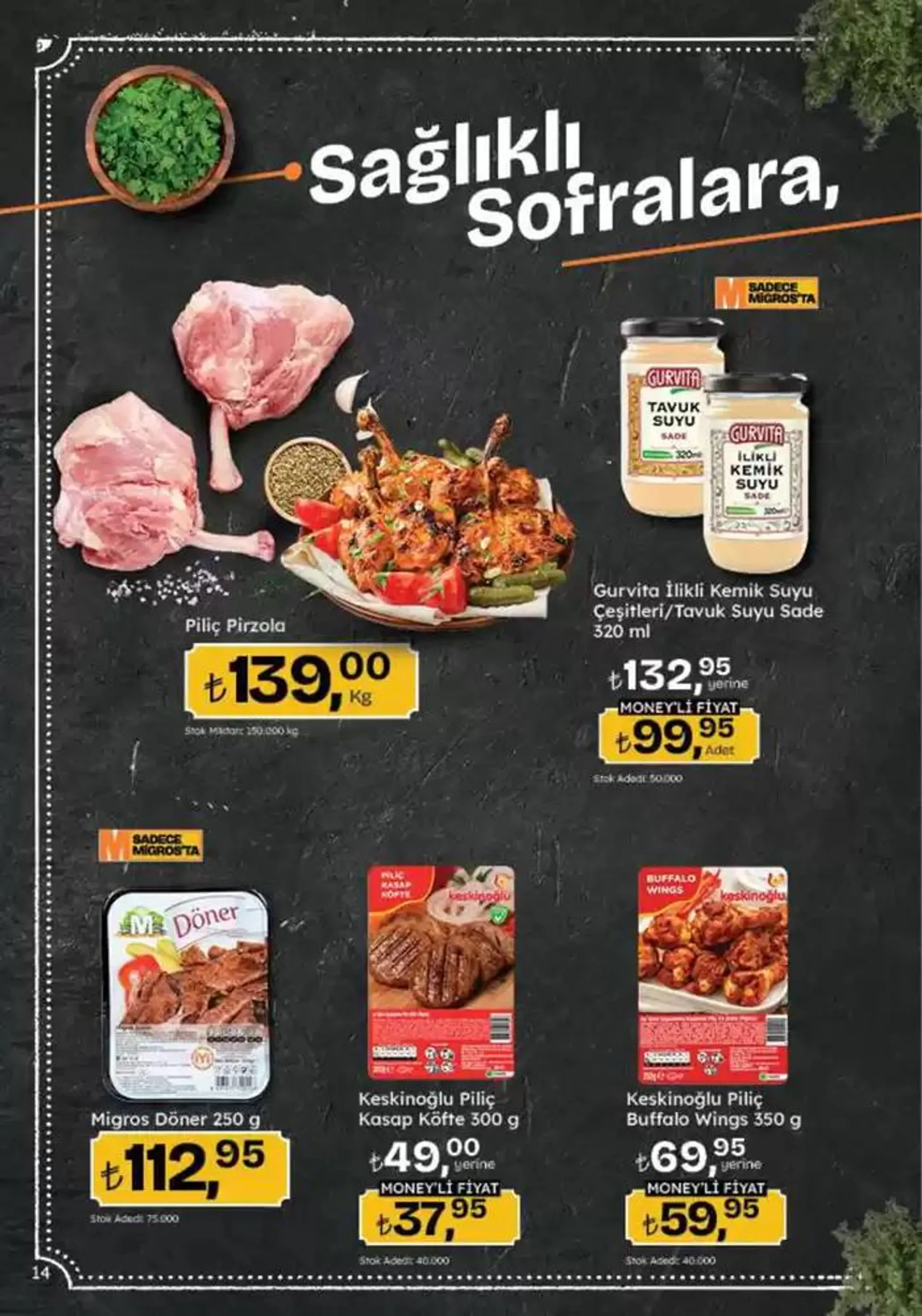 Katalog Migros katalog 18 Aralık - 1 Ocak 2025 - aktüel Sayfa 14