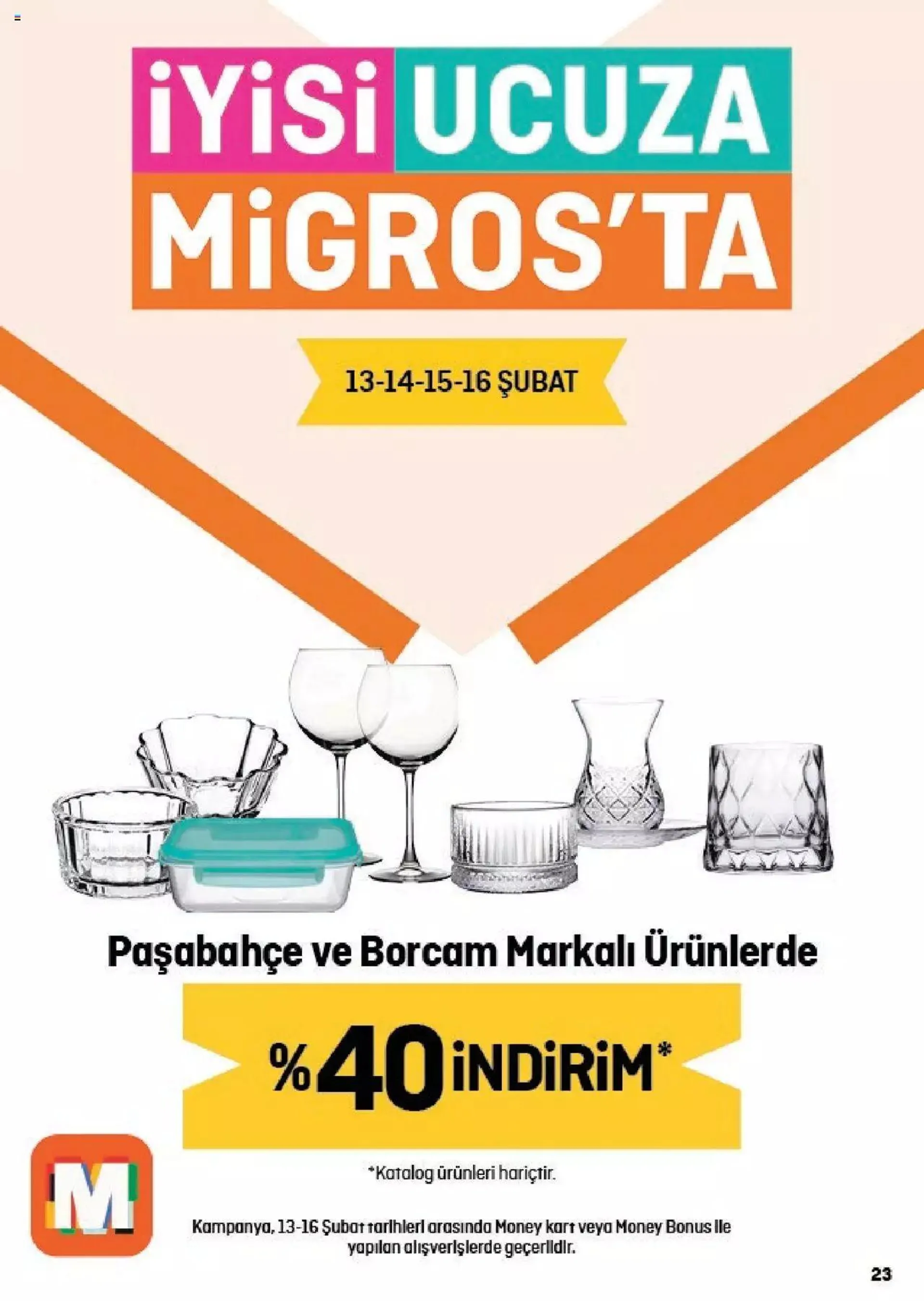 Katalog Migros Katalog - 5M Migroskop 1 Şubat - 14 Şubat 2024 - aktüel Sayfa 23